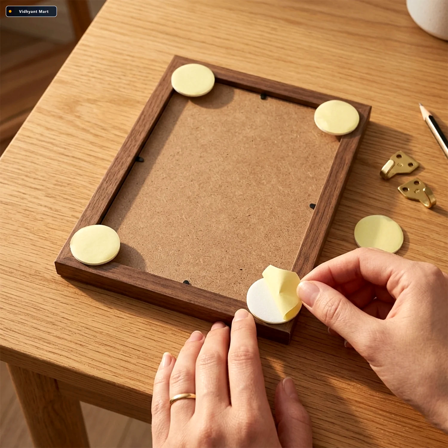 Vidhyant Mart Round Self Adhesive Furniture Protection Pad Scrat 2