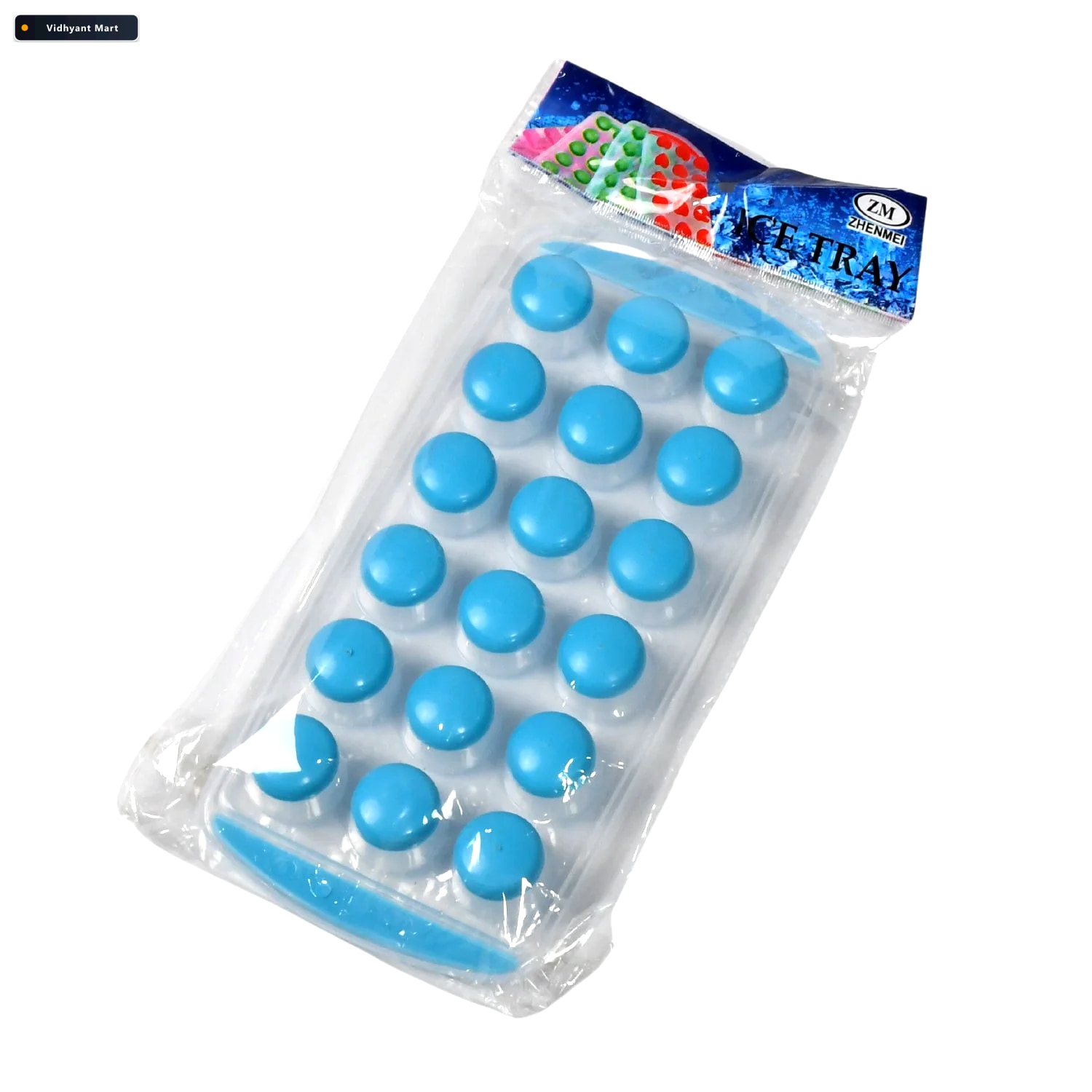Vidhyant Mart Round Silicone Ice Cube Tray Smart Push Out Mini I 4