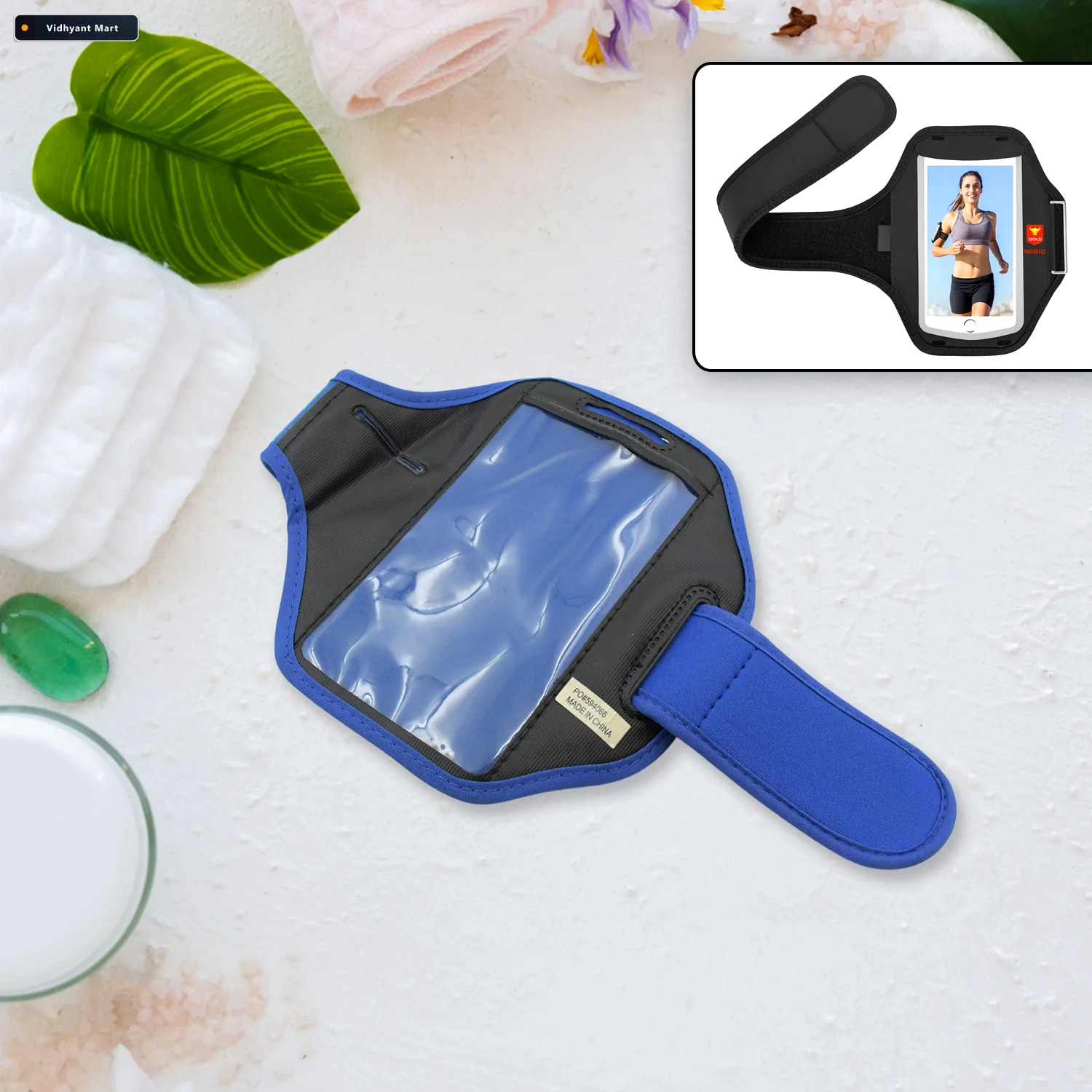Vidhyant Mart Running Armband Phone Holder Secure Fit For Exerci 1