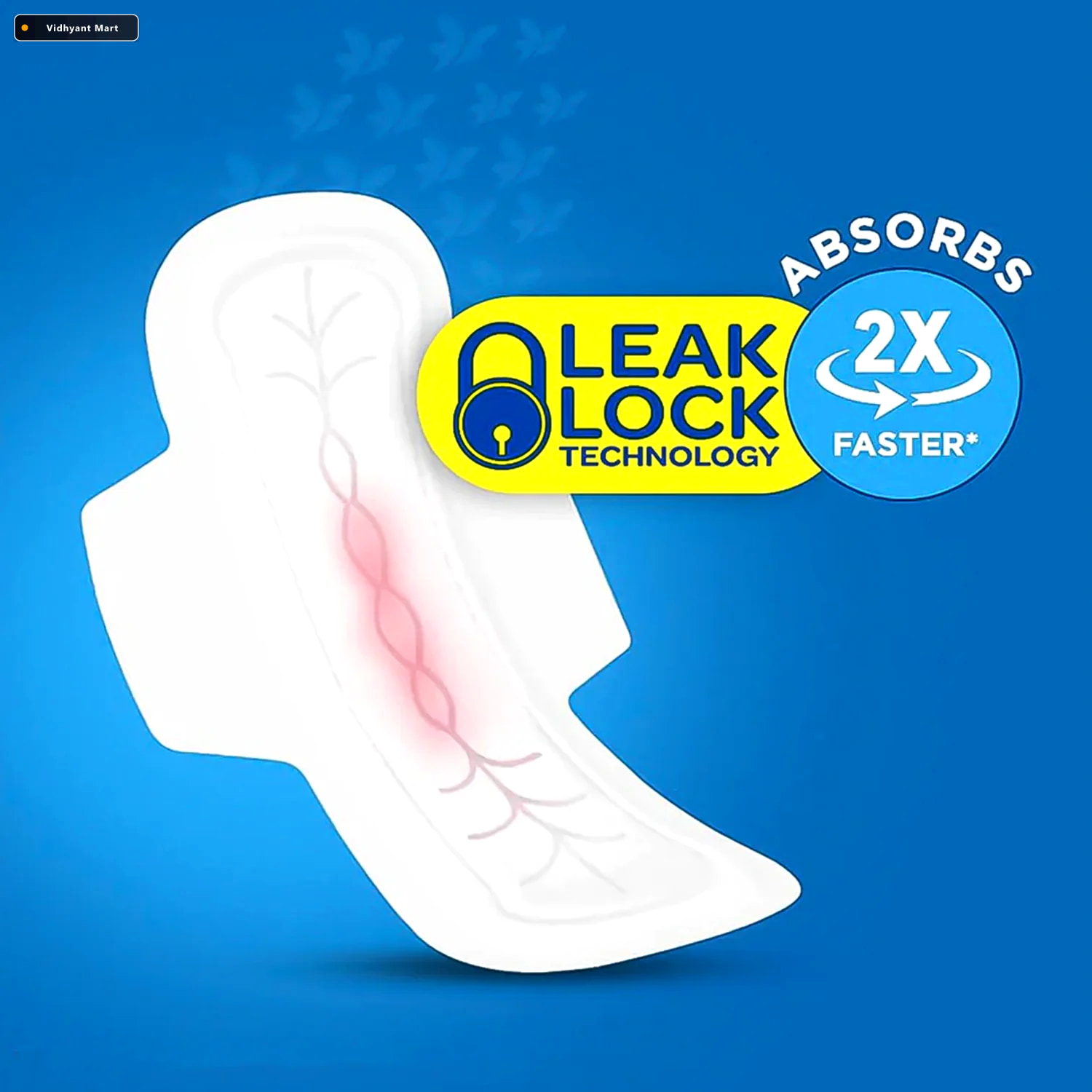 Vidhyant Mart Sanitary Pads 330mm Extra Long 40 Pack For Heavy F 2