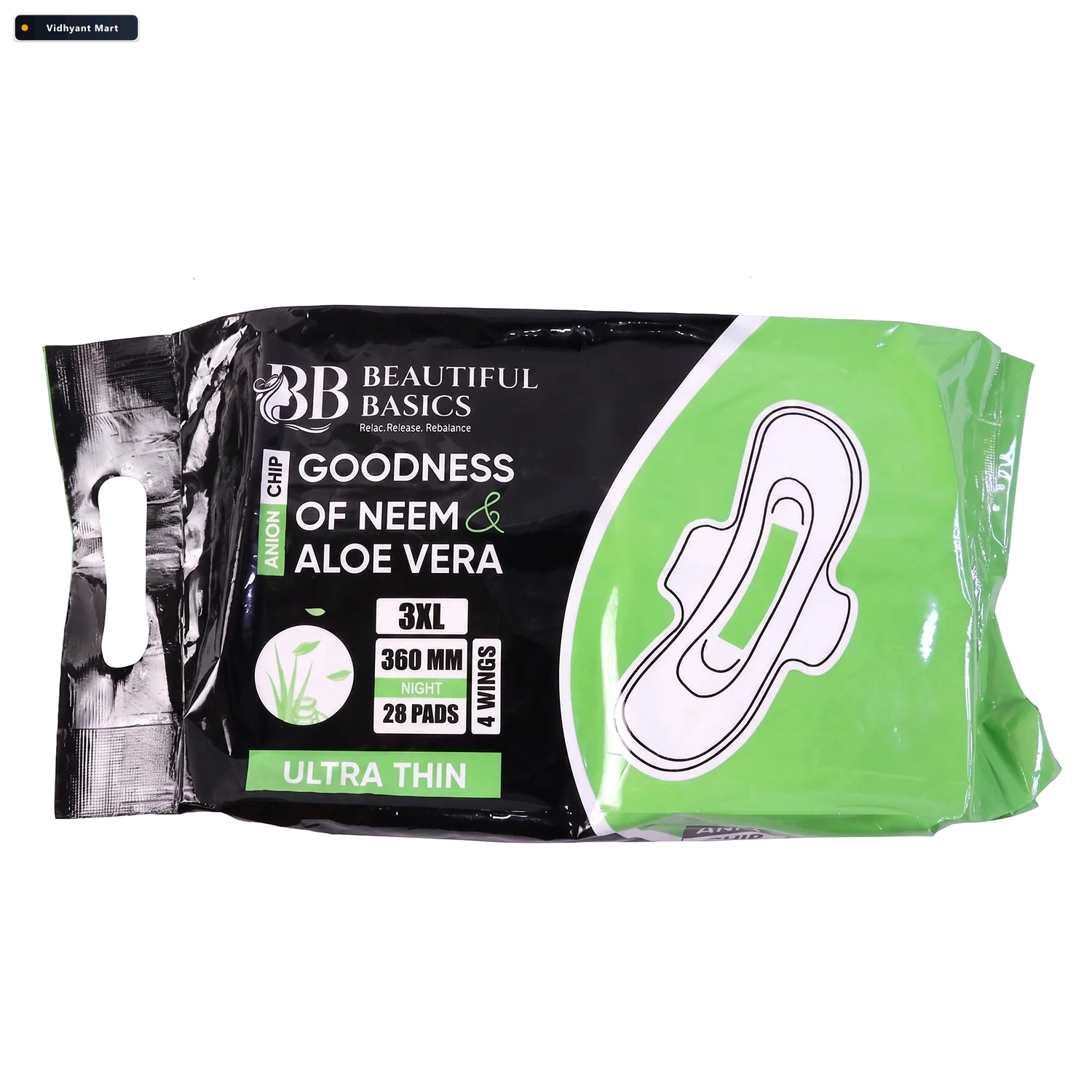 Vidhyant Mart Sanitary Pads Extra Long Night Protection For Heav 3