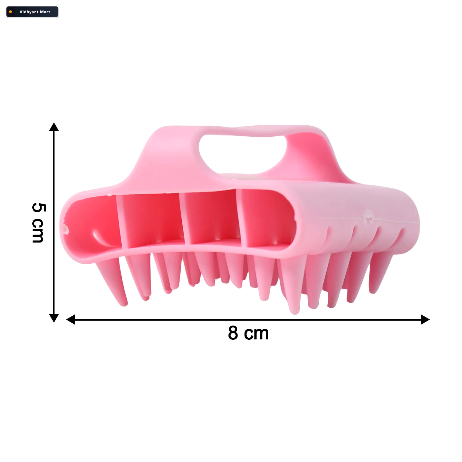 Vidhyant Mart Scalp Massager Shampoo Brush Soft Silicone Deep Cl 2