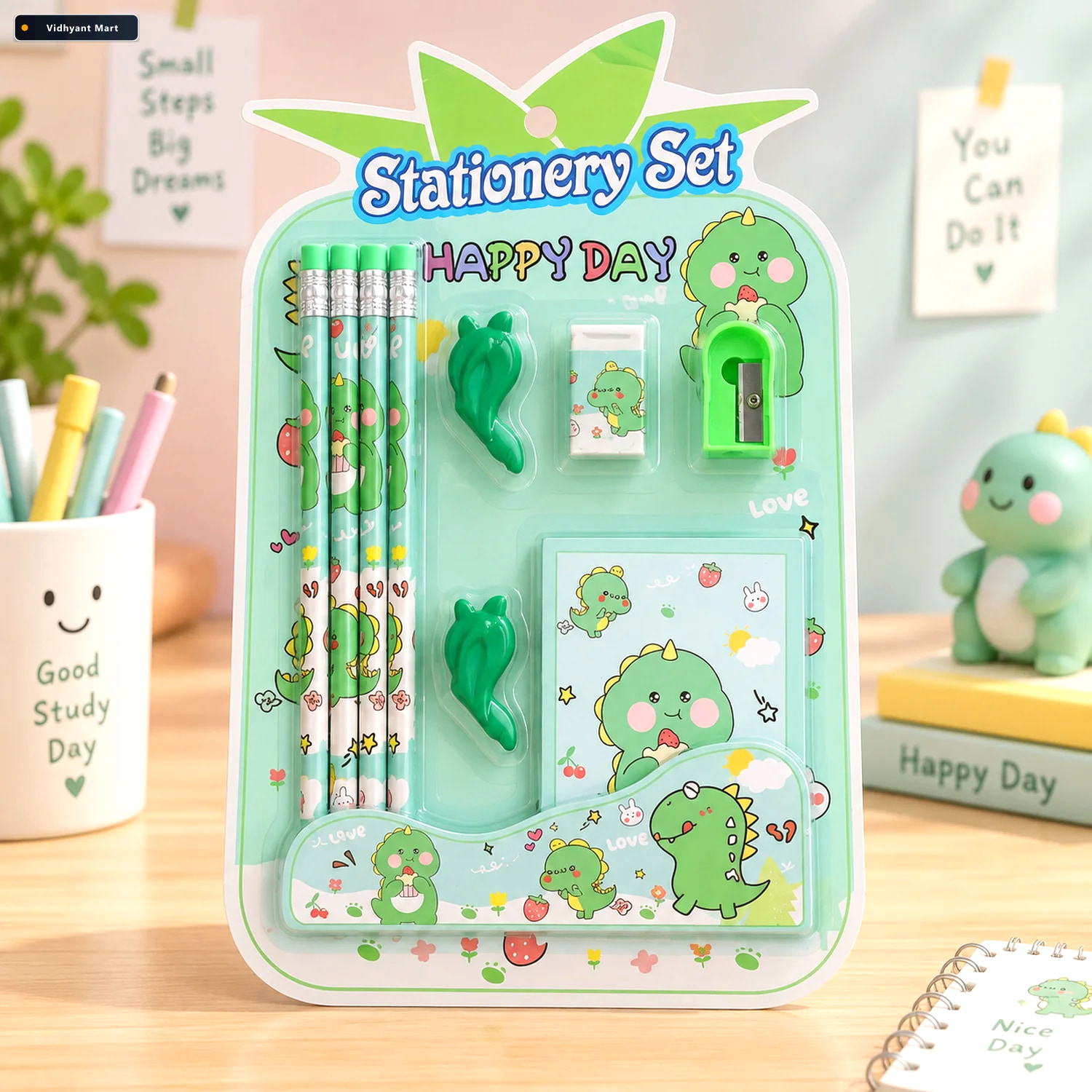 Vidhyant Mart School Stationery Kit For Kids With Pencils Eraser 1