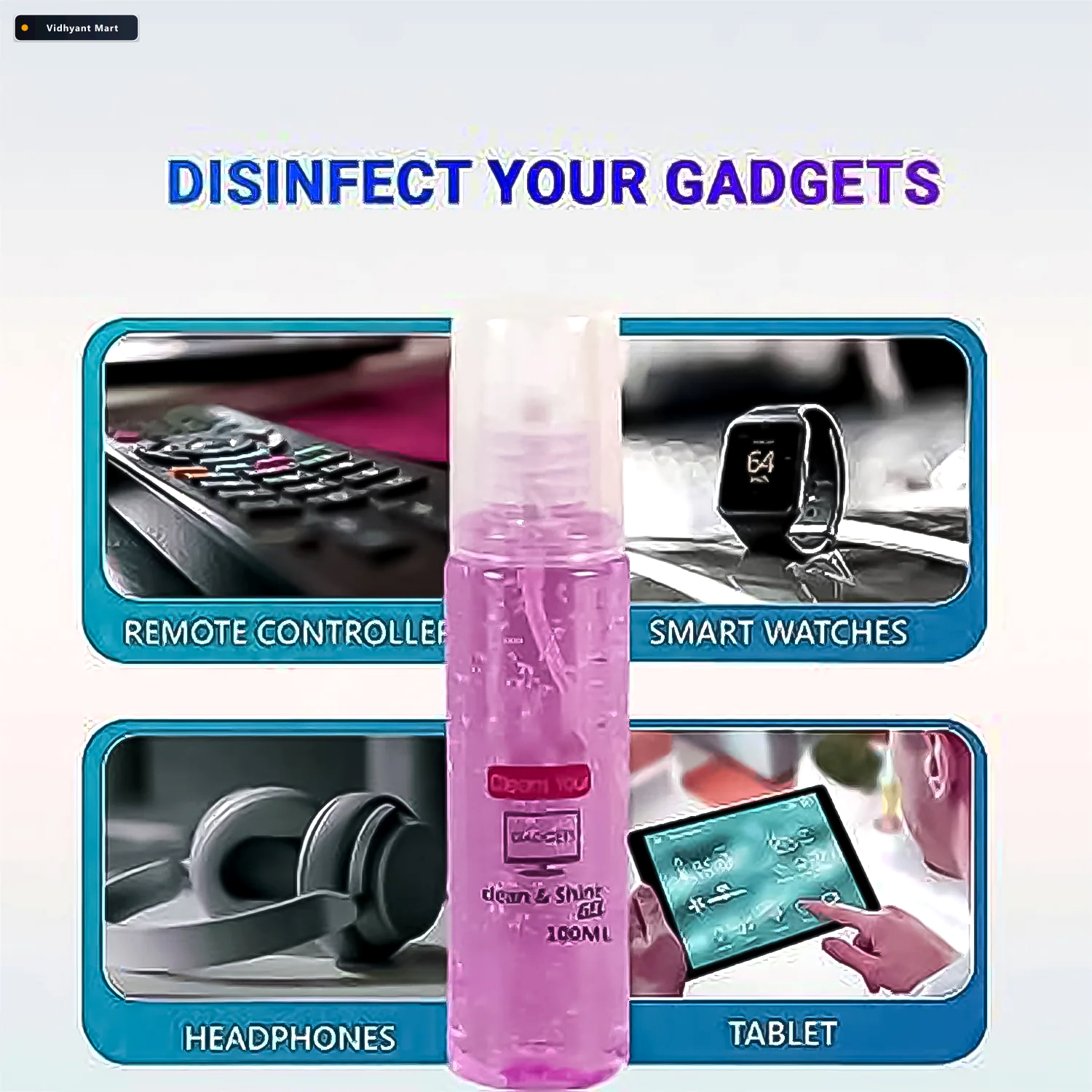Vidhyant Mart Screen Cleaner Gel Mobile Laptop Phobia 3