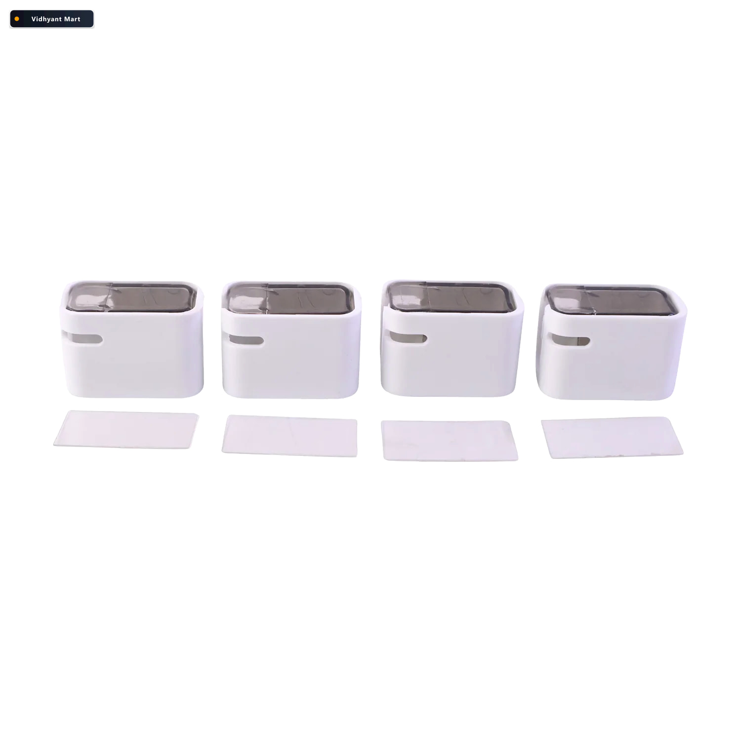 Vidhyant Mart Self Adhesive Dustproof Toothbrush Holder Space Sa 4