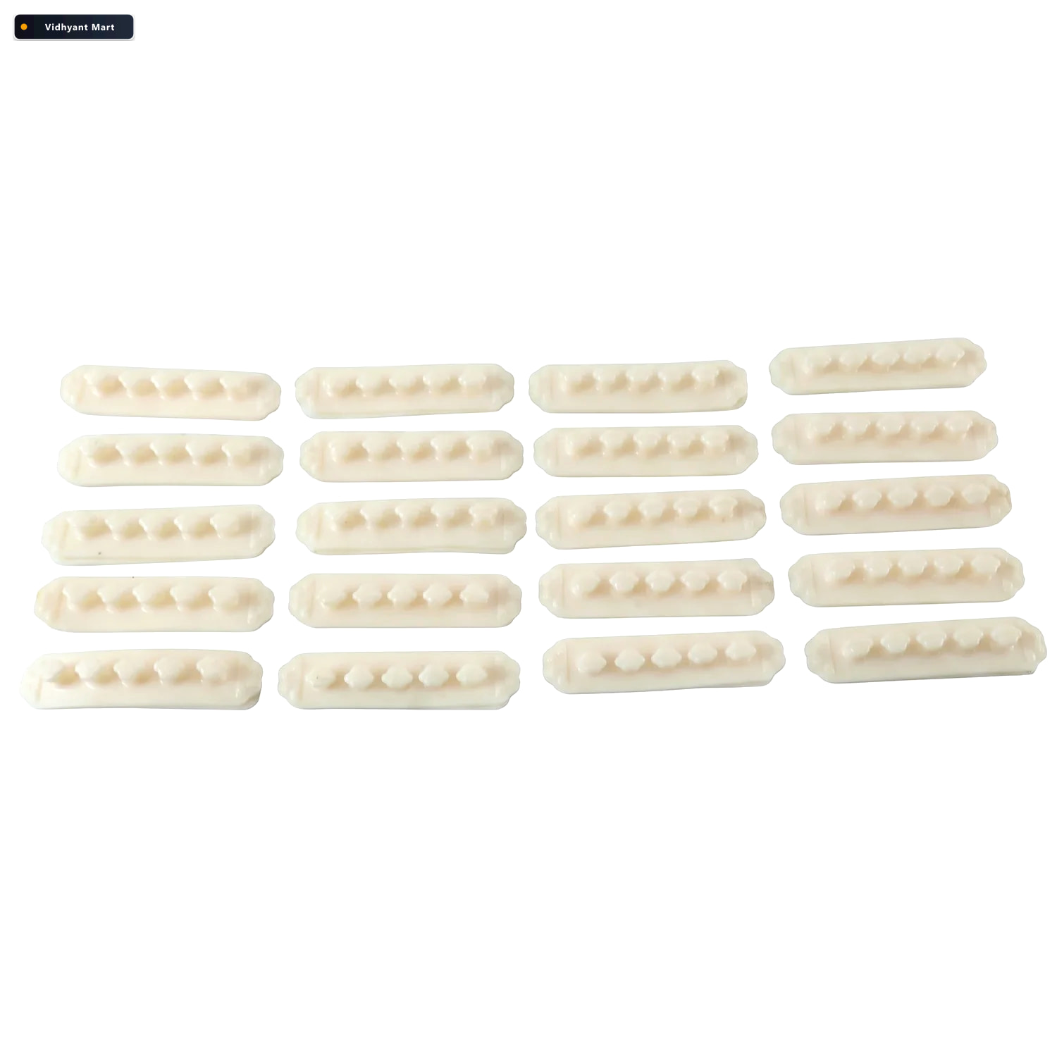 Vidhyant Mart Self Adhesive Plastic Wire Cable Organizer Clips F 4