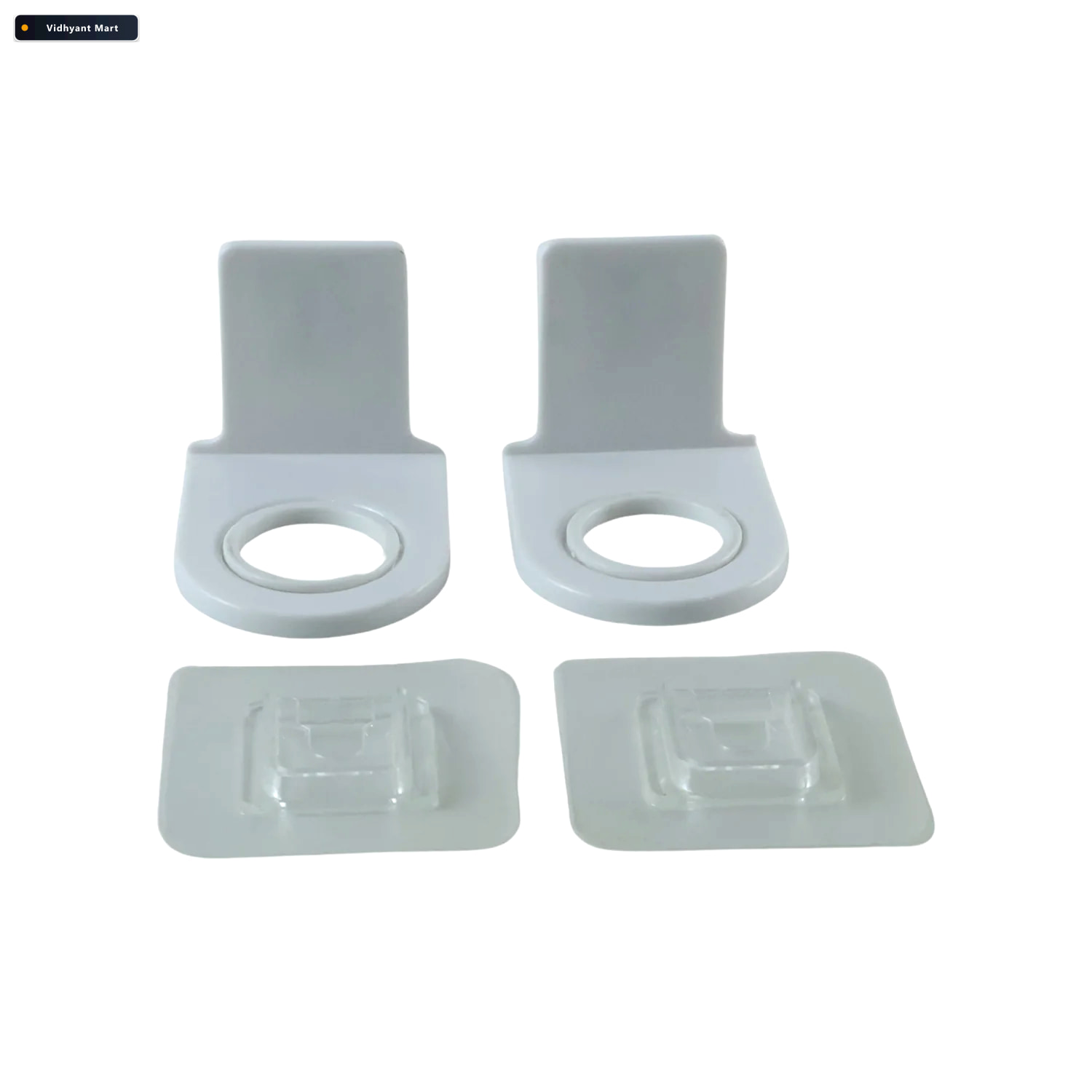 Vidhyant Mart Self Adhesive Wall Mounted Shampoo Bottle Holder S 4