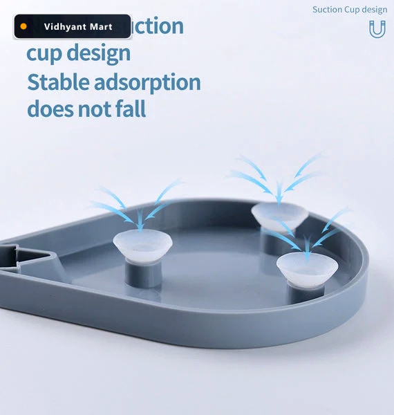 Vidhyant Mart Self Draining Soap Dish Leaf Design Bathroom Holde 2