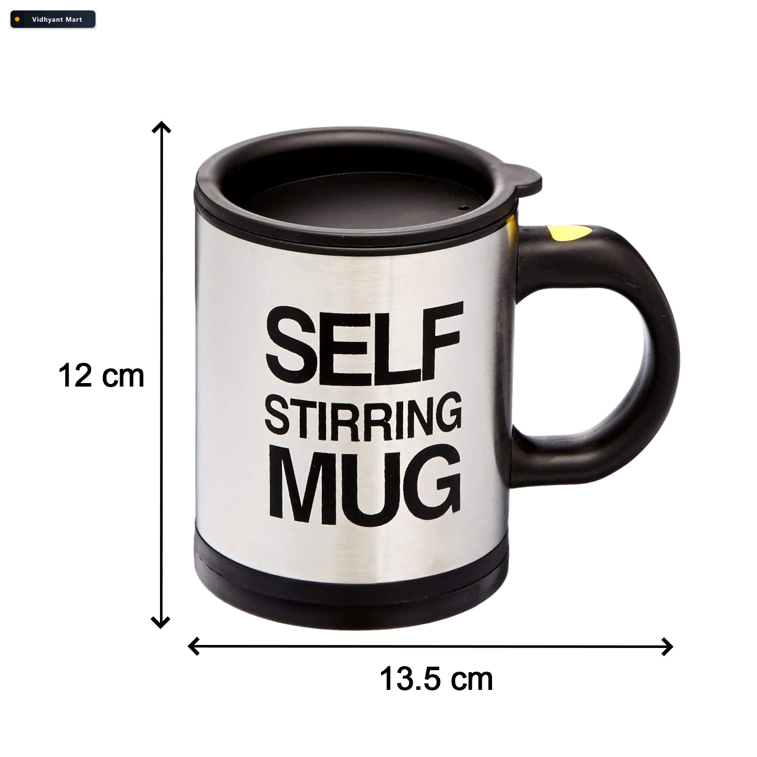 Vidhyant Mart Self Stirring Mug Automatic Coffee Mixer Indo Glow 4