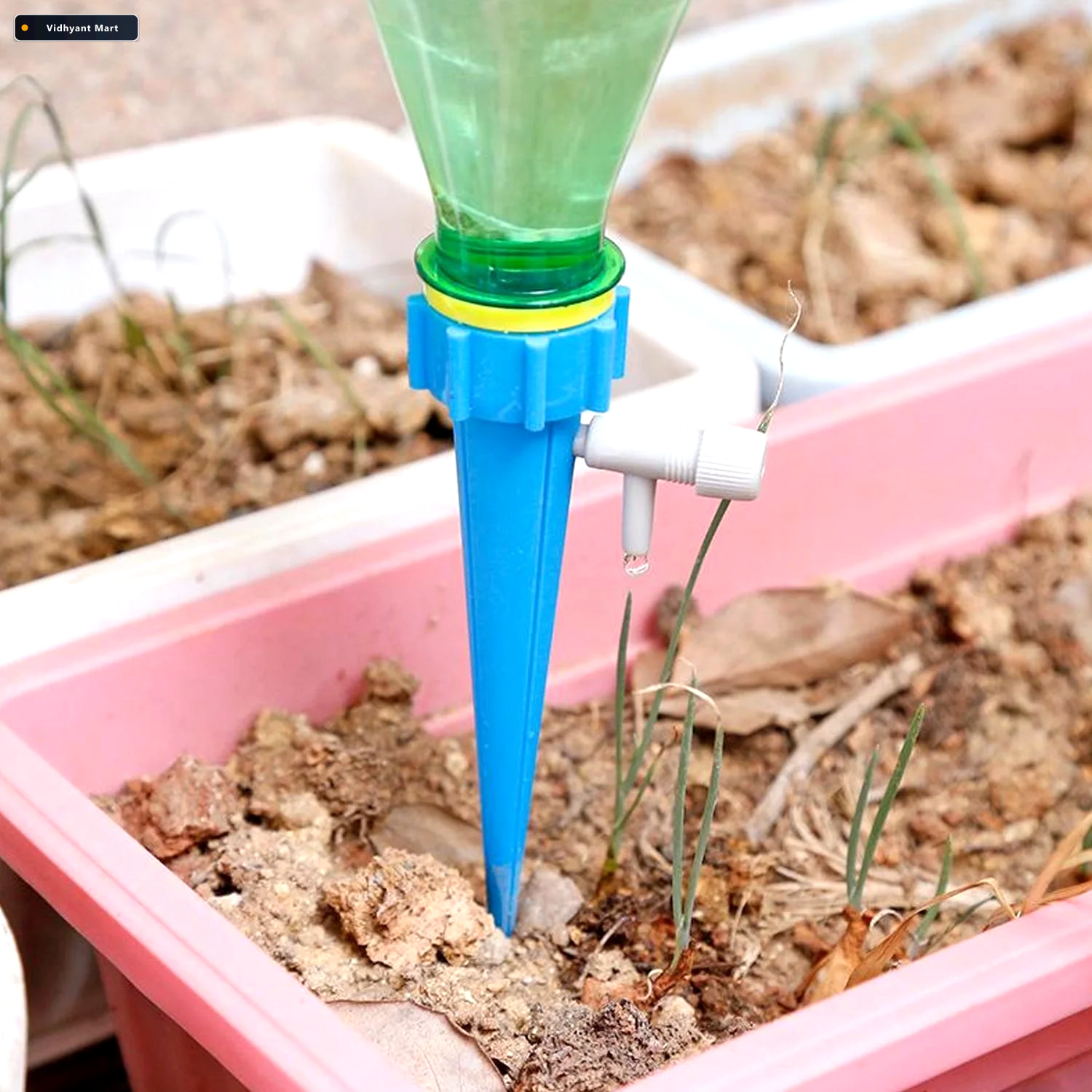 Vidhyant Mart Self Watering Plant Spikes Adjustable Slow Release 1