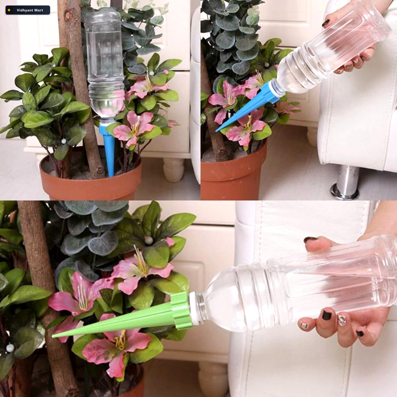 Vidhyant Mart Self Watering Plant Spikes Adjustable Slow Release 3
