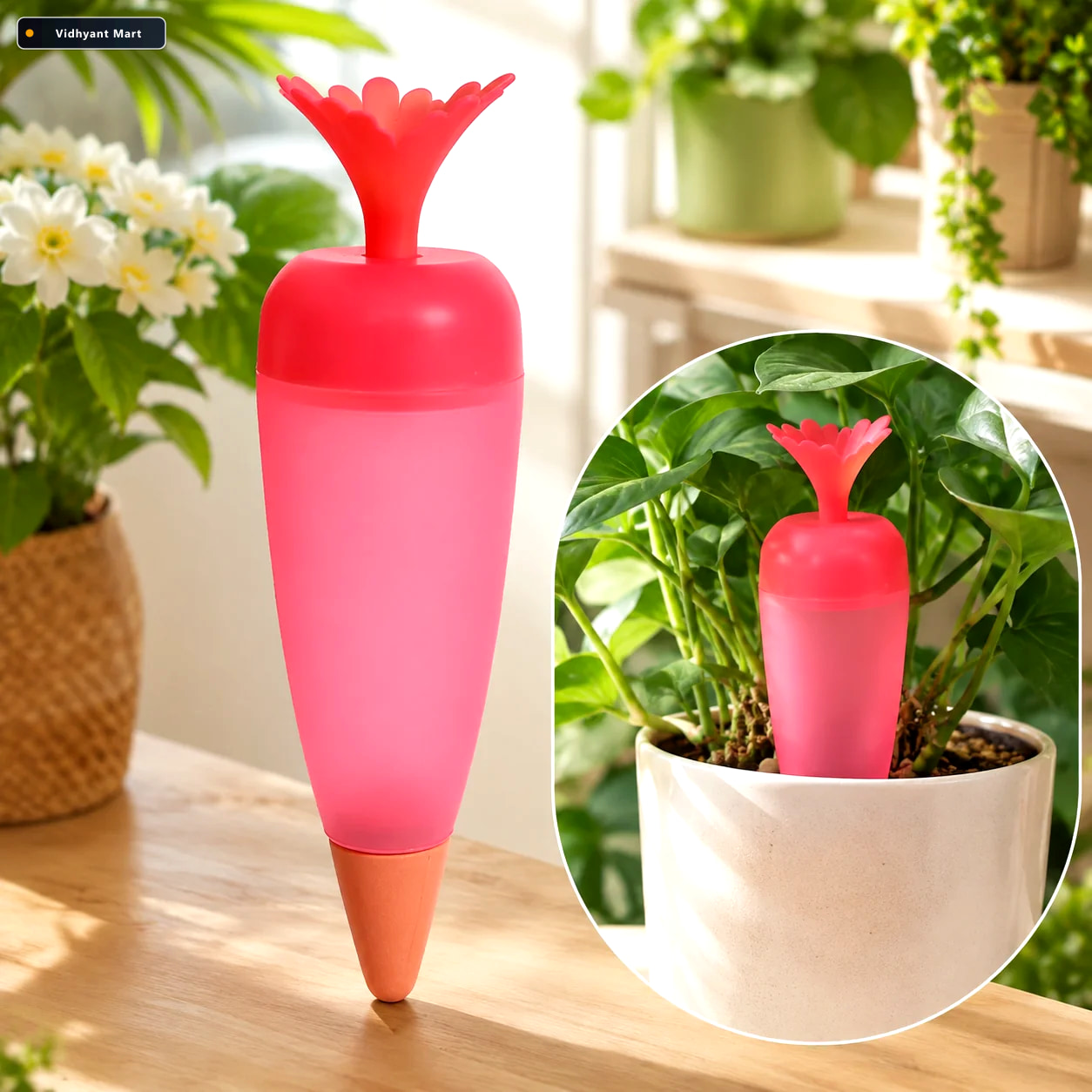 Vidhyant Mart Self Watering Spike Automatic Plant Feeder Grow Ga 1