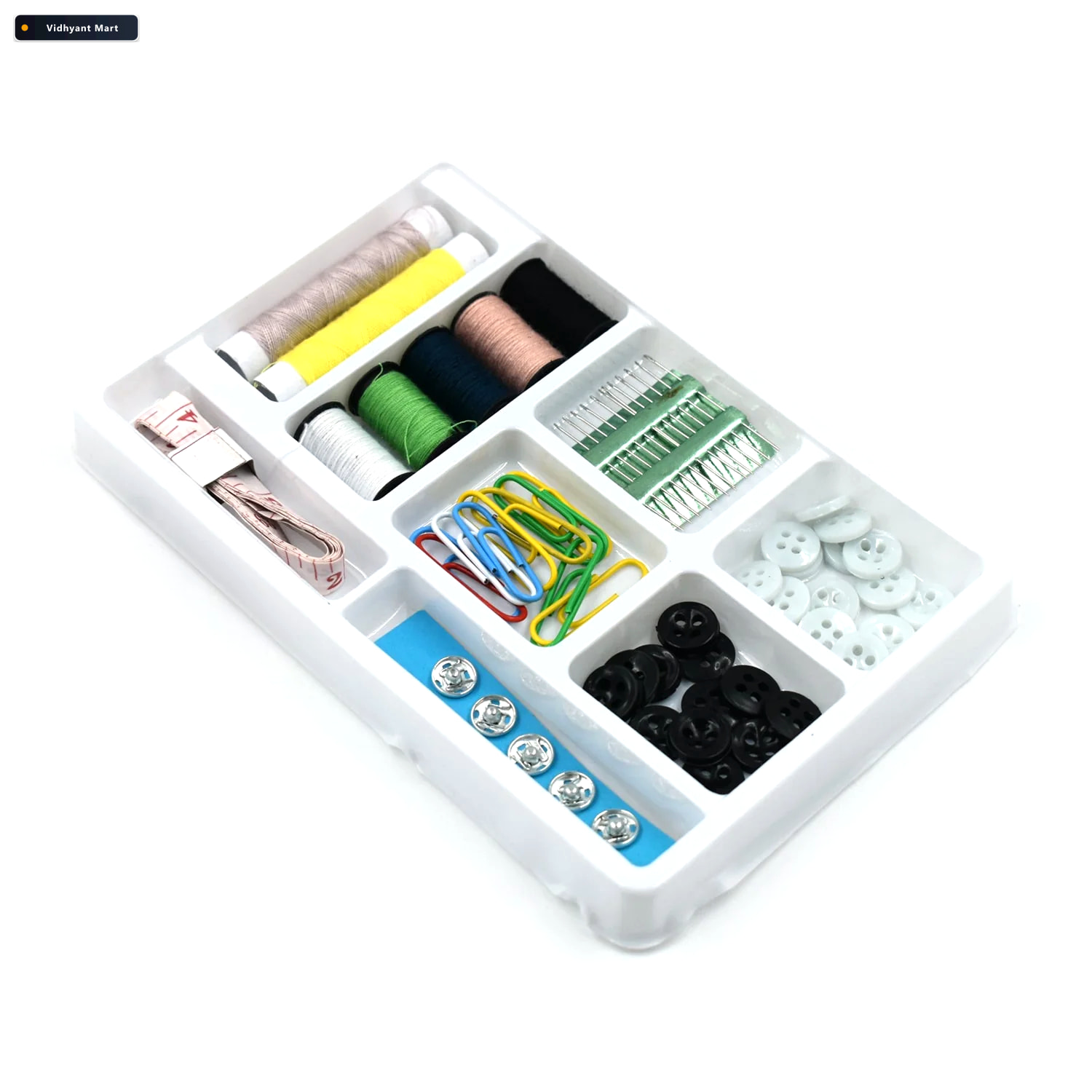Vidhyant Mart Sewing Kit 62 Pc Complete Home Fabric Repair Style 4