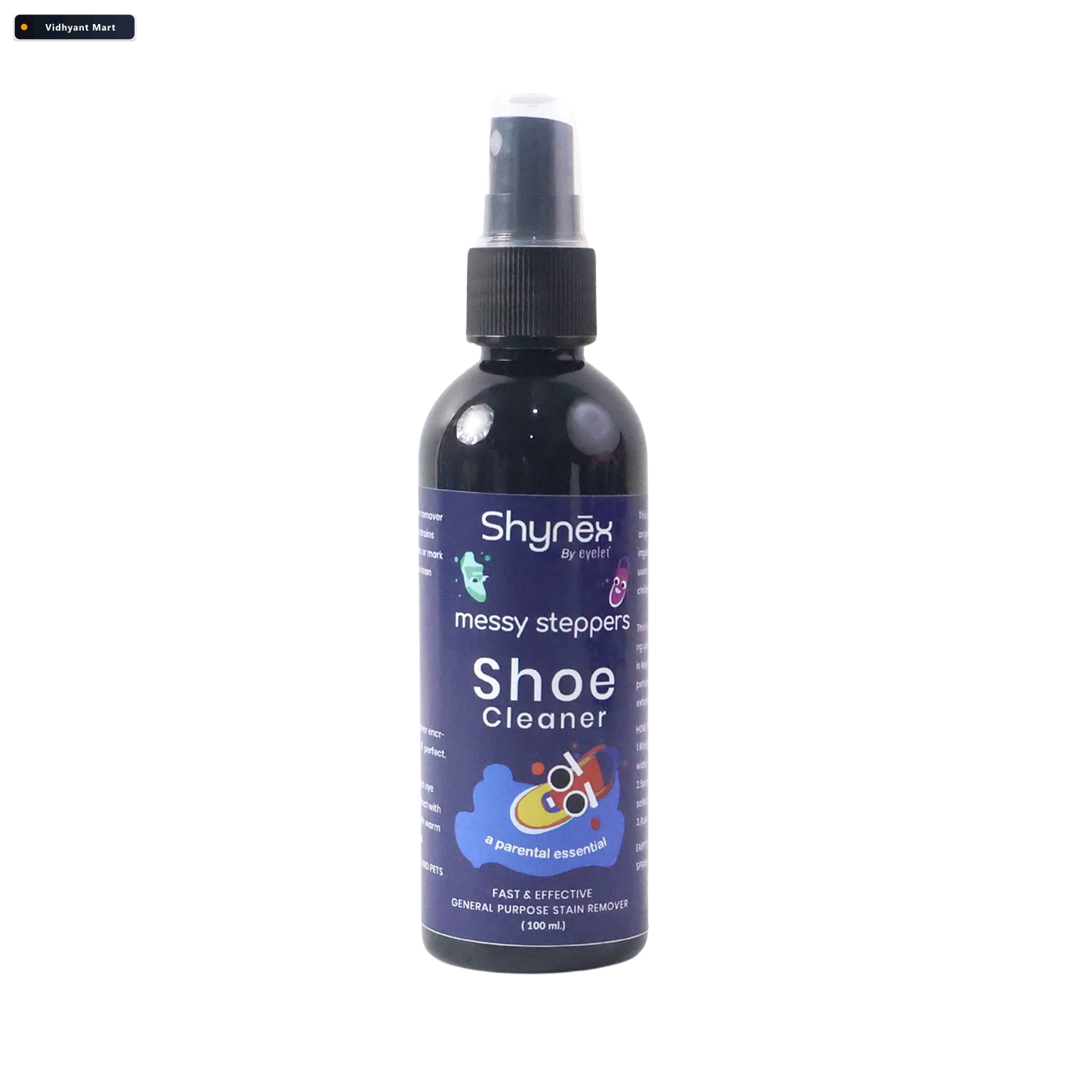 Vidhyant Mart Shoe Cleaner Spray Fast Gentle Stain Removal 100ml 3