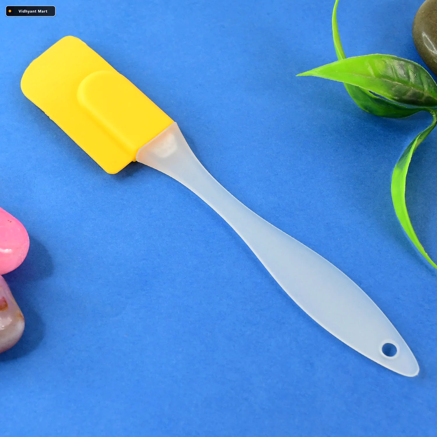 Vidhyant Mart Silicone Cooking Spatula Heat Resistant 18 Cm Bake 2