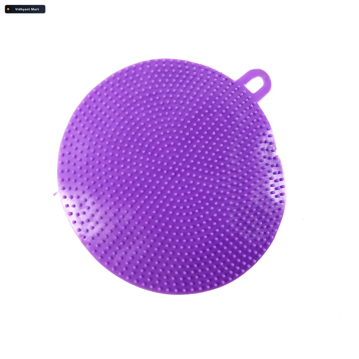 Vidhyant Mart Silicone Dish Scrubber Mildew Free Heat Resistant 4