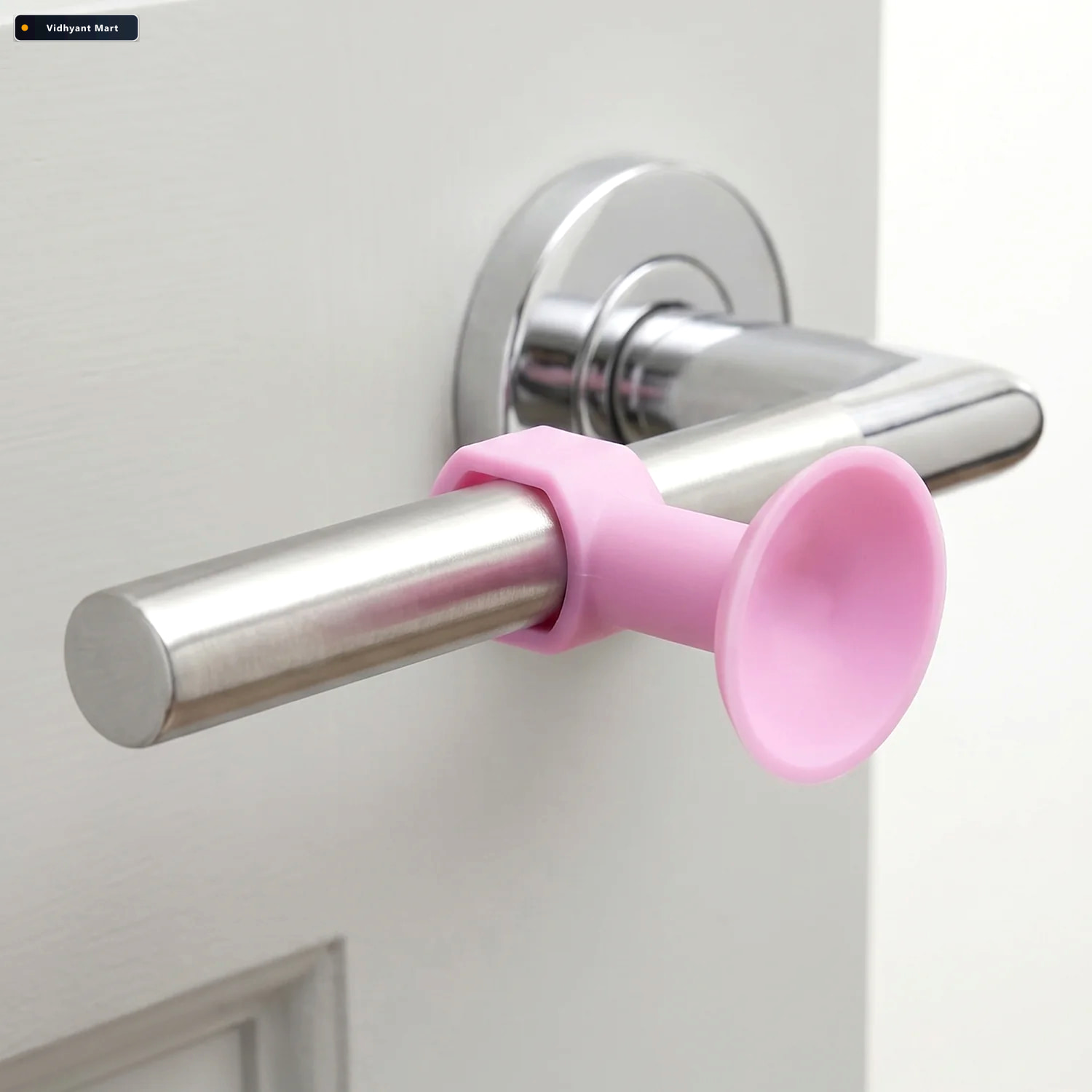 Vidhyant Mart Silicone Door Stopper For Wall Protection With Suc 2