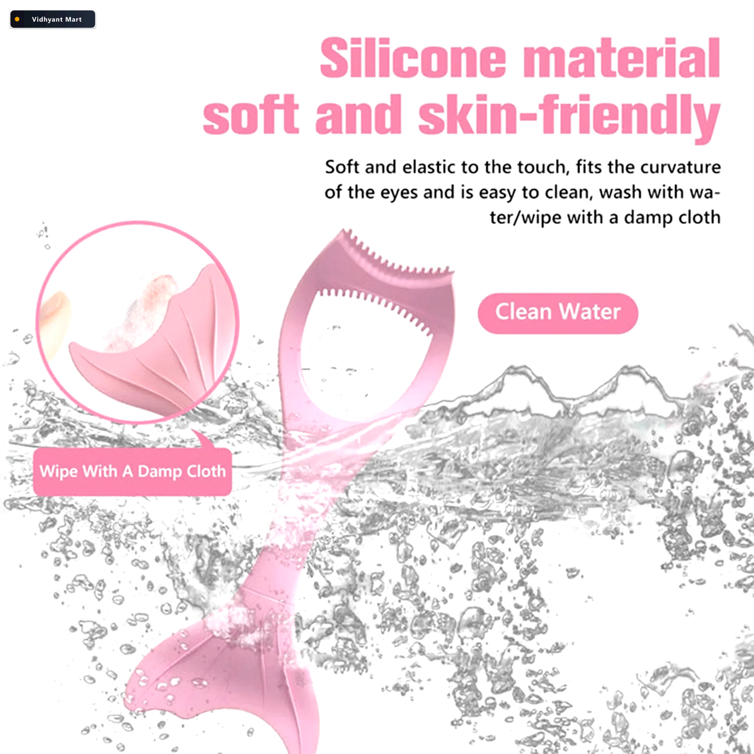 Vidhyant Mart Silicone Eyeliner Tool Curved For Easy Application 3