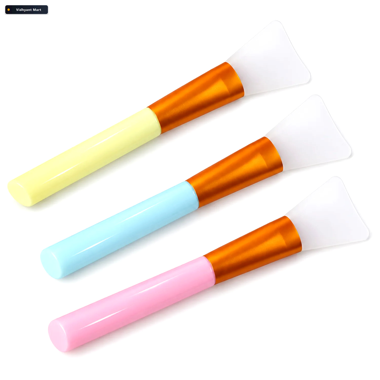 Vidhyant Mart Silicone Face Mask Brush Set For Even Skincare App 4
