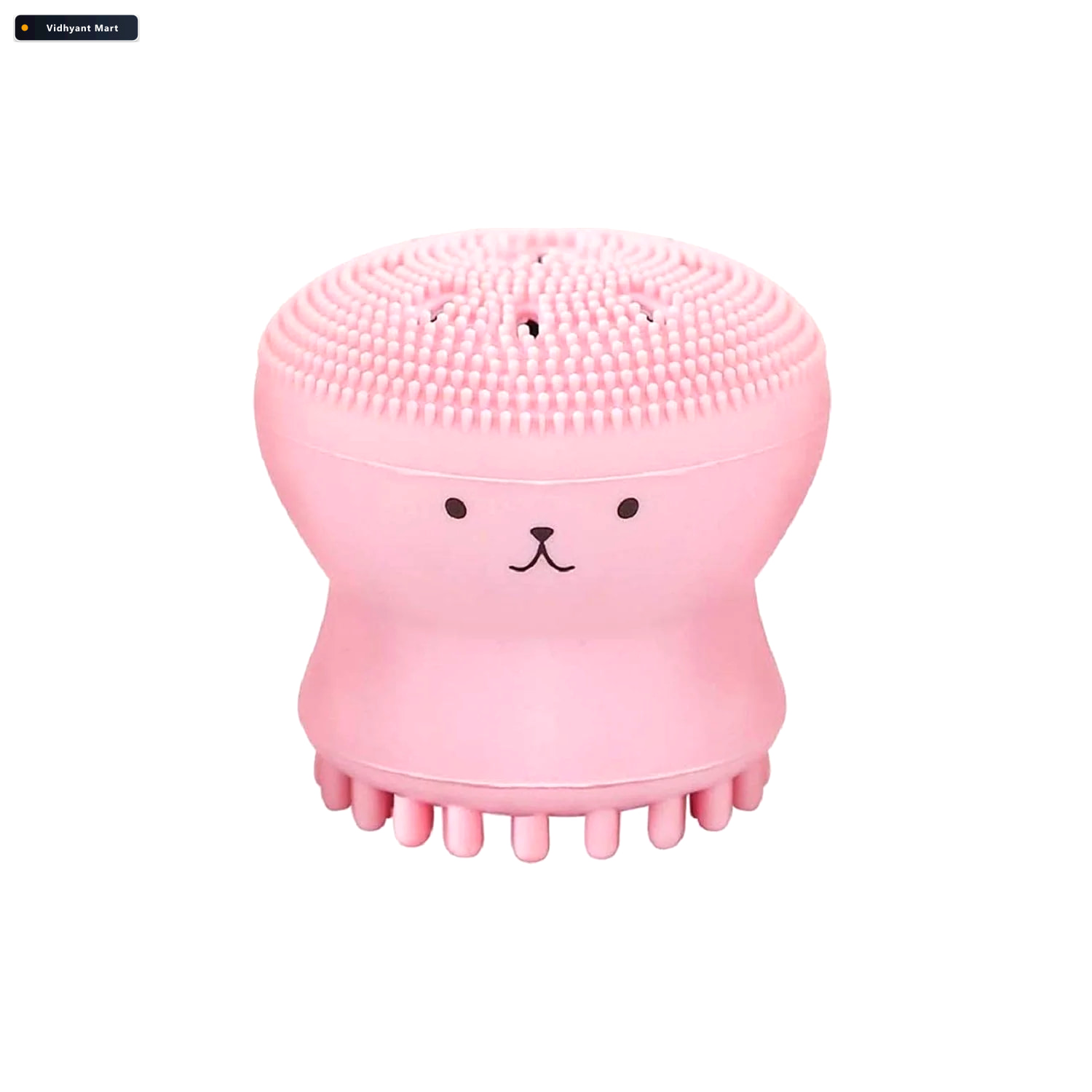 Vidhyant Mart Silicone Facial Cleansing Brush Octopus Shape Gent 3