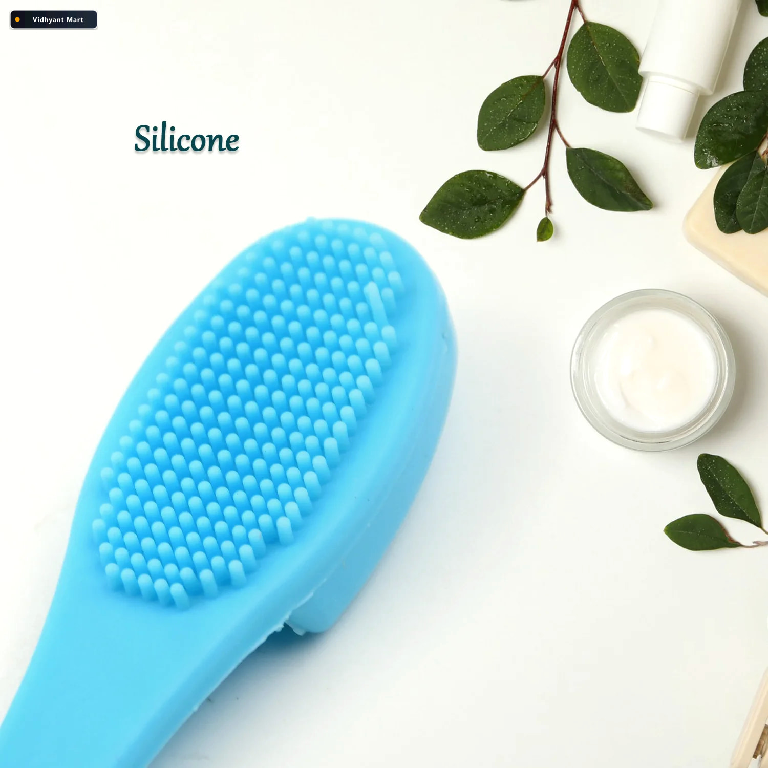 Vidhyant Mart Silicone Finger Scrubber Gentle Facial Cleansing T 3