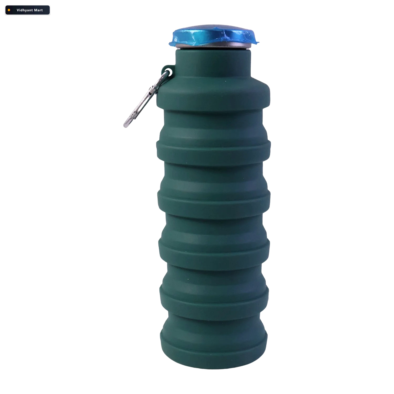 Vidhyant Mart Silicone Foldable Water Bottle For Travel And Spor 4