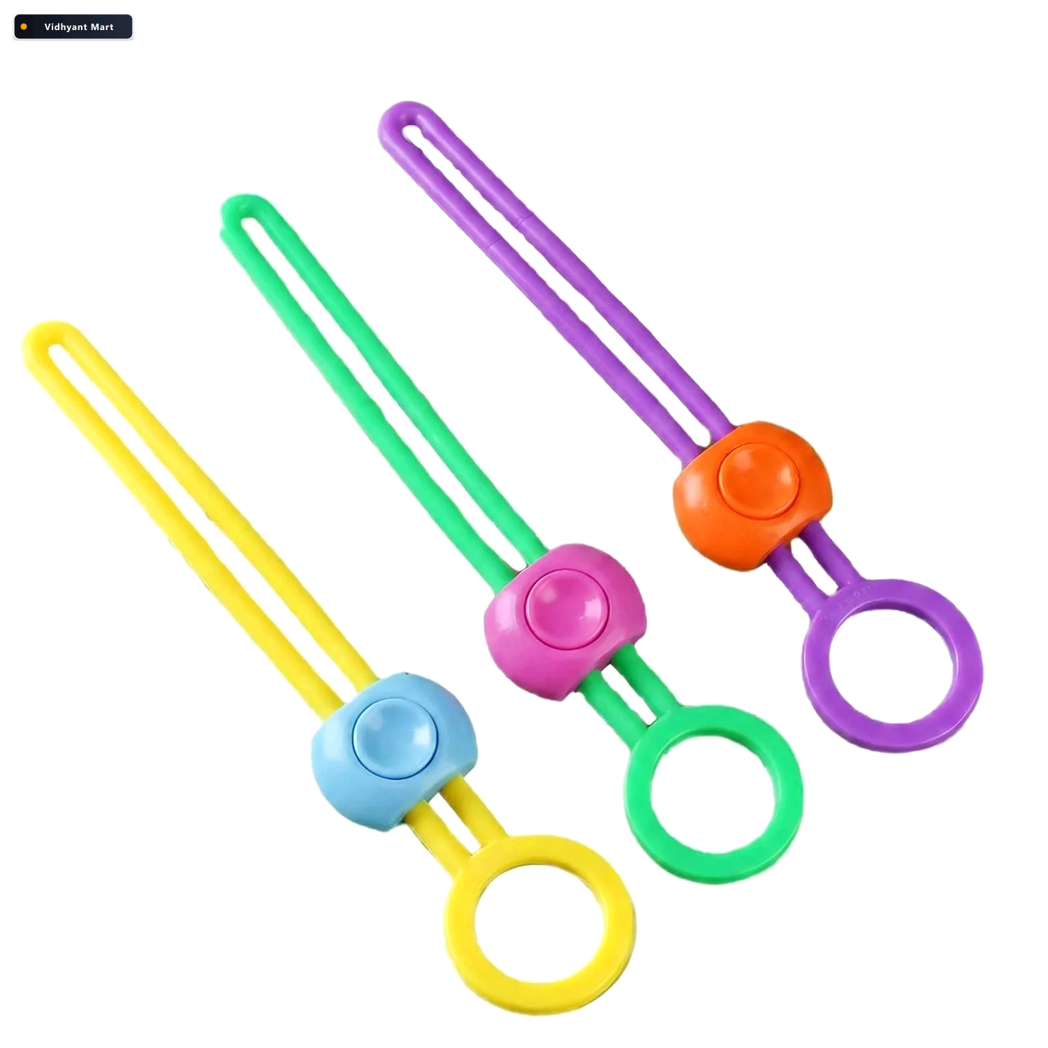 Vidhyant Mart Silicone Food Bag Clips Reusable Sealing Lock 3 Pa 4