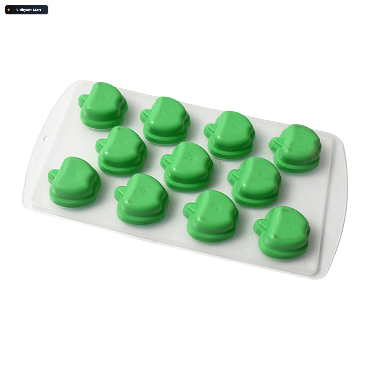 Vidhyant Mart Silicone Fruit Shape Ice Cube Tray 2