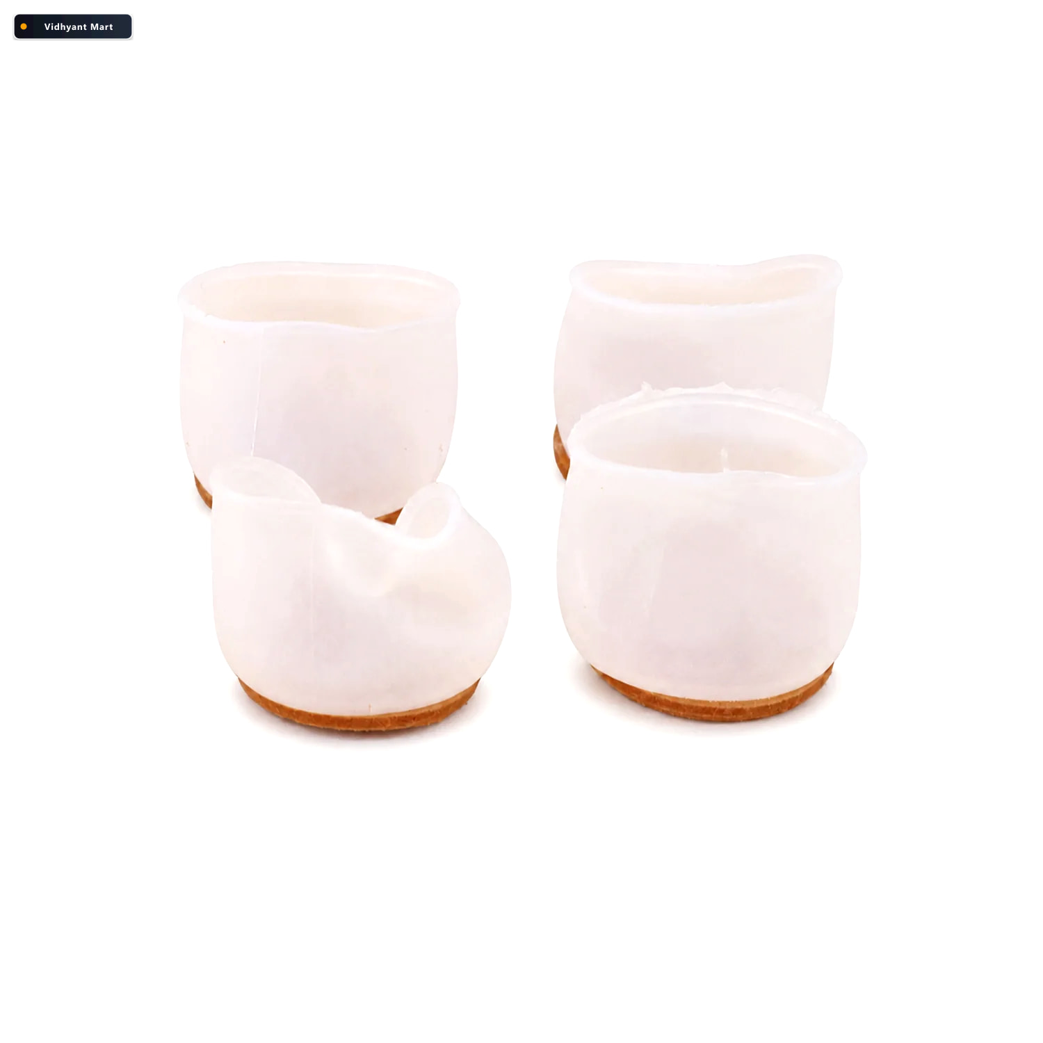 Vidhyant Mart Silicone Furniture Feet Pads Scratch Protection No 3