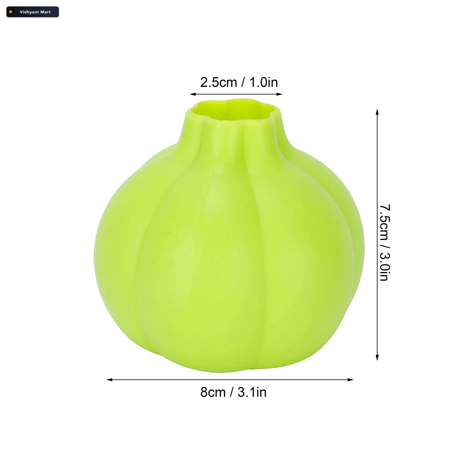 Vidhyant Mart Silicone Garlic Peeler Easy Ginger Garlic Peeling 4