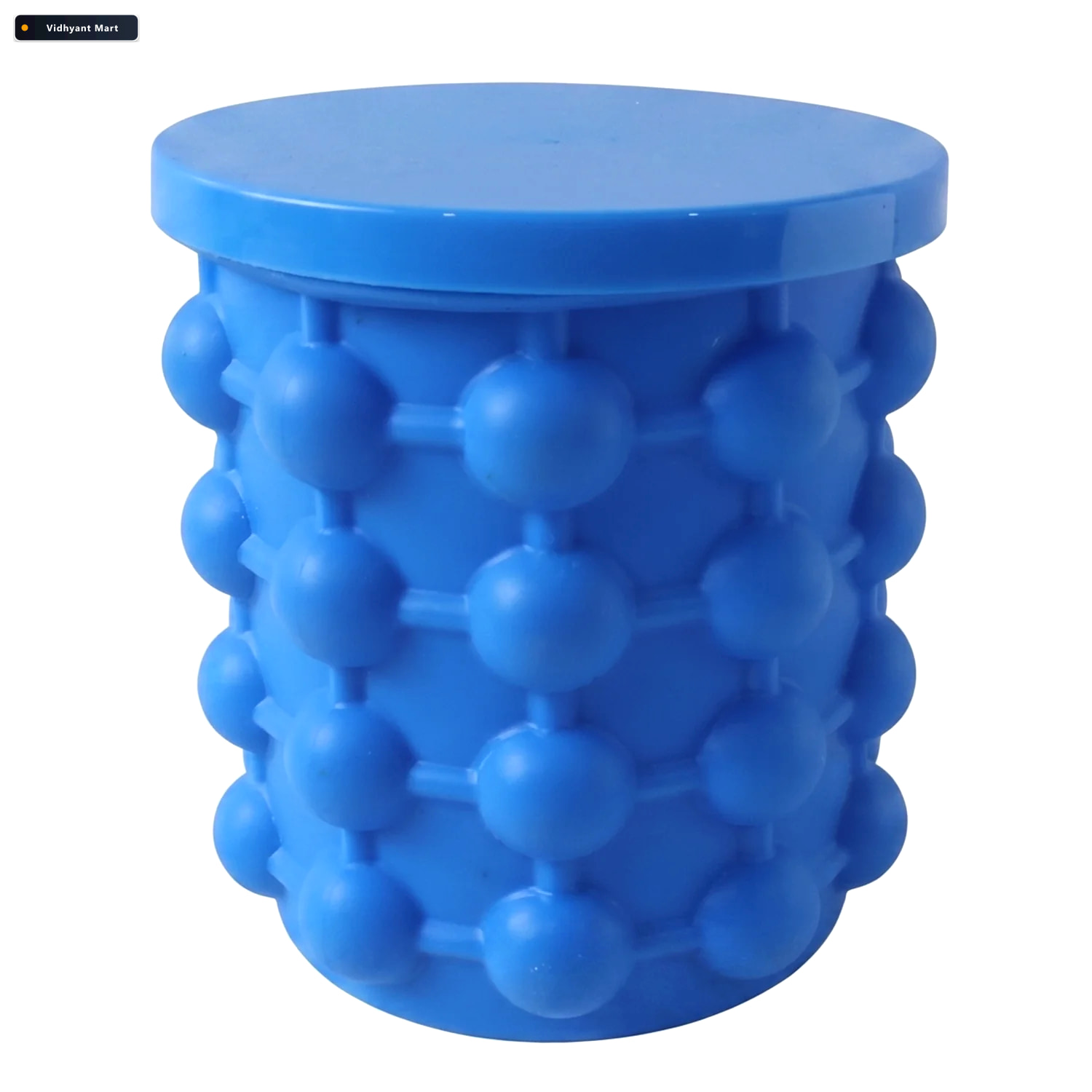 Vidhyant Mart Silicone Ice Cube Maker Cup Squeeze To Pop Mould W 4