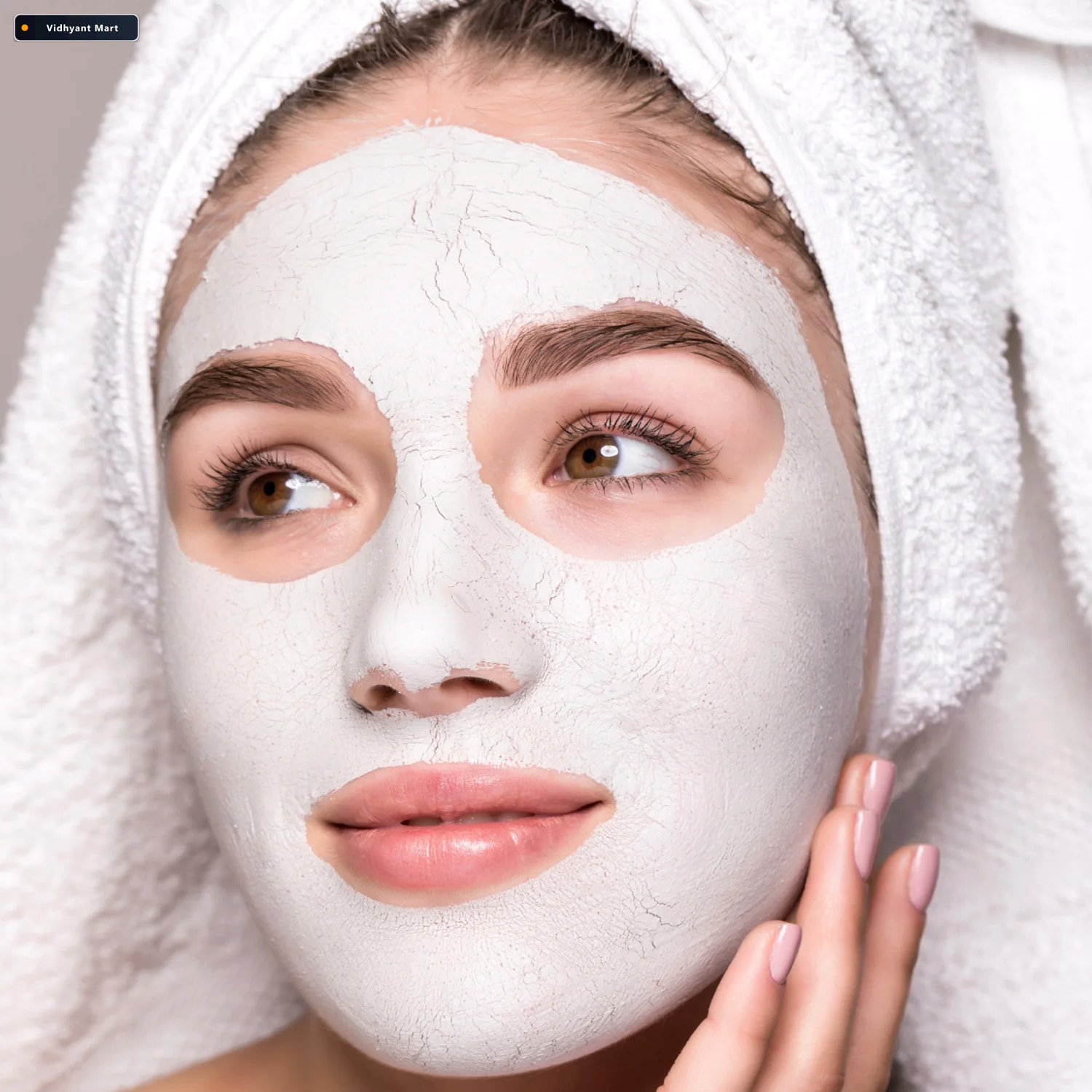 Vidhyant Mart Silicone Mask Brush Dual Ended Face Skincare Tool 3