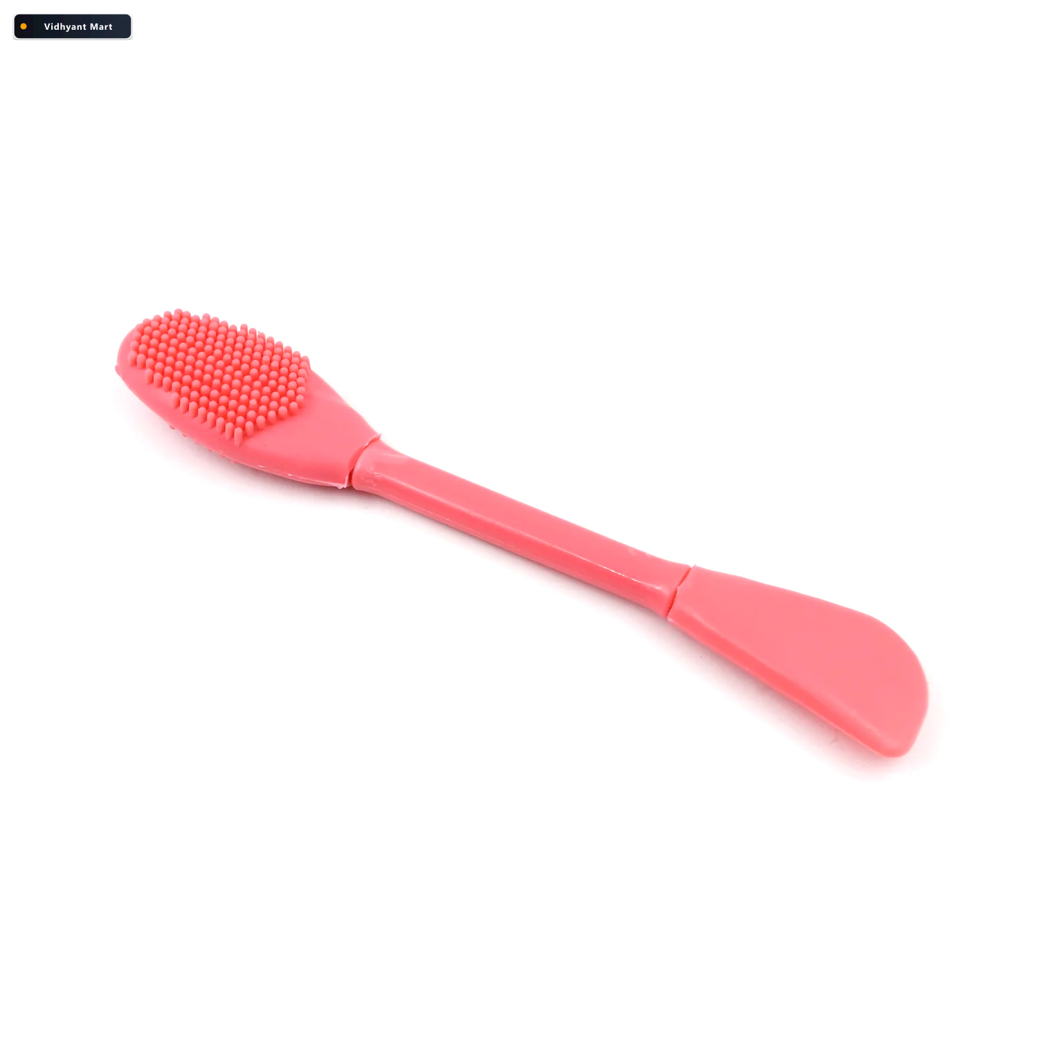 Vidhyant Mart Silicone Mask Brush Dual Ended Face Skincare Tool 4