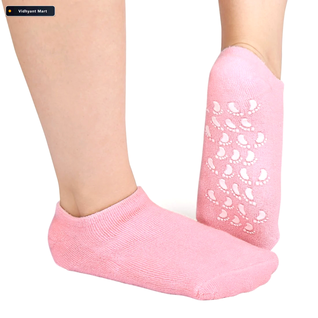 Vidhyant Mart Silicone Moisturizing Feet Socks Gel Softens Hydra 3