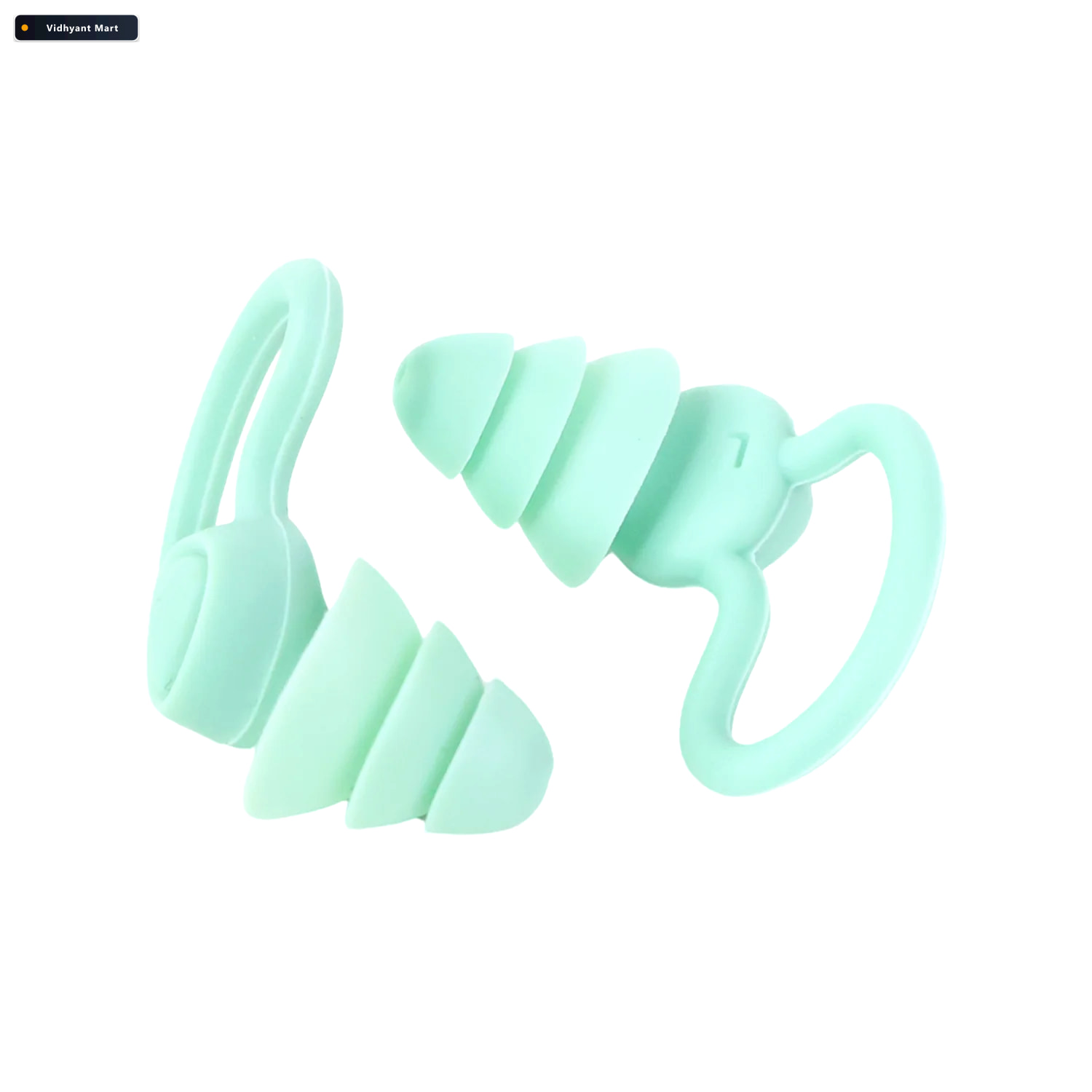 Vidhyant Mart Silicone Noise Reduction Earplugs Comfortable Trip 4