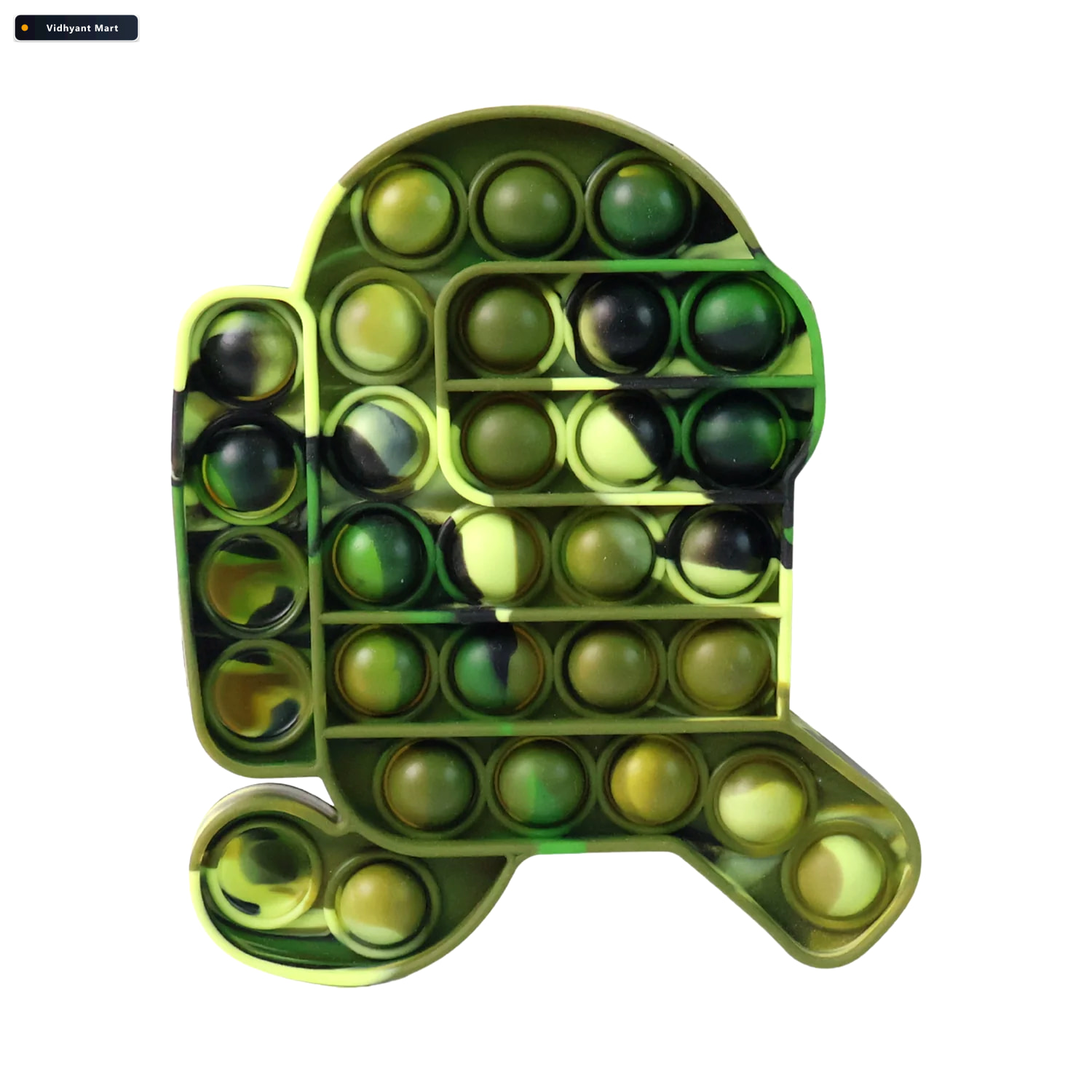 Vidhyant Mart Silicone Pop It Fidget Toy Durable Stress Relief P 4