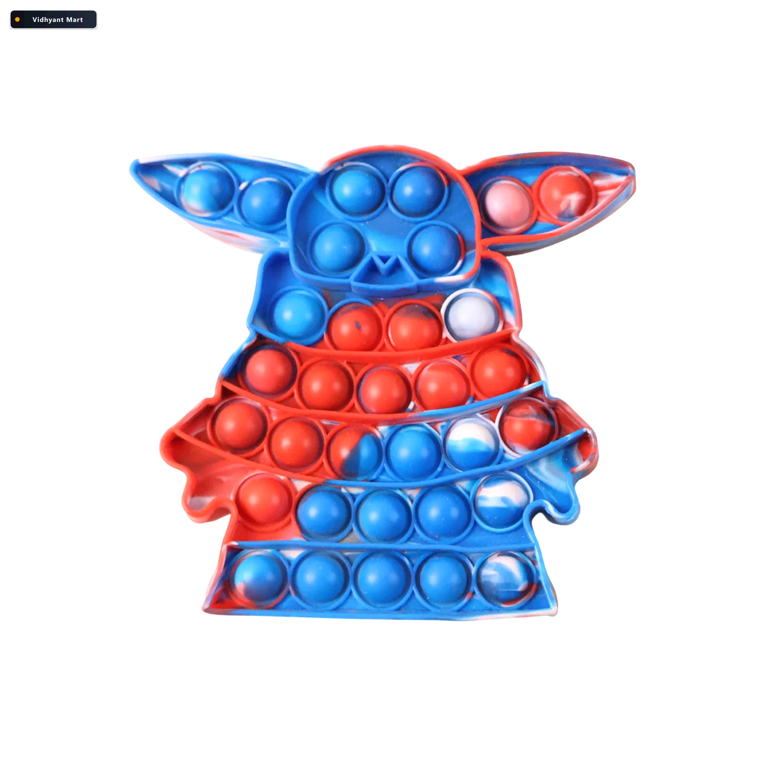 Vidhyant Mart Silicone Pop It Fidget Toy Stress Relief Focus Boo 4