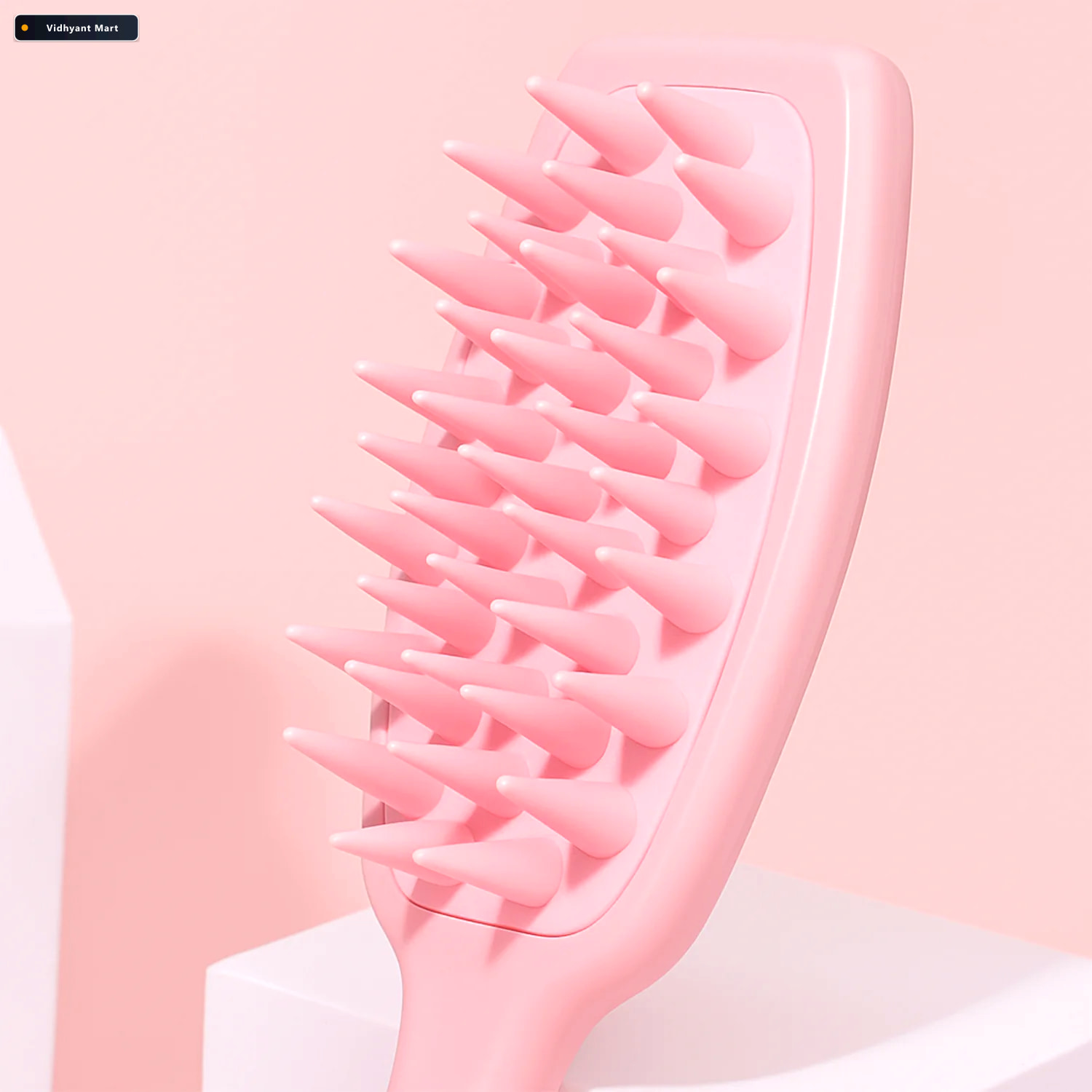 Vidhyant Mart Silicone Scalp Massager Soft Bristles For Deep Cle 3