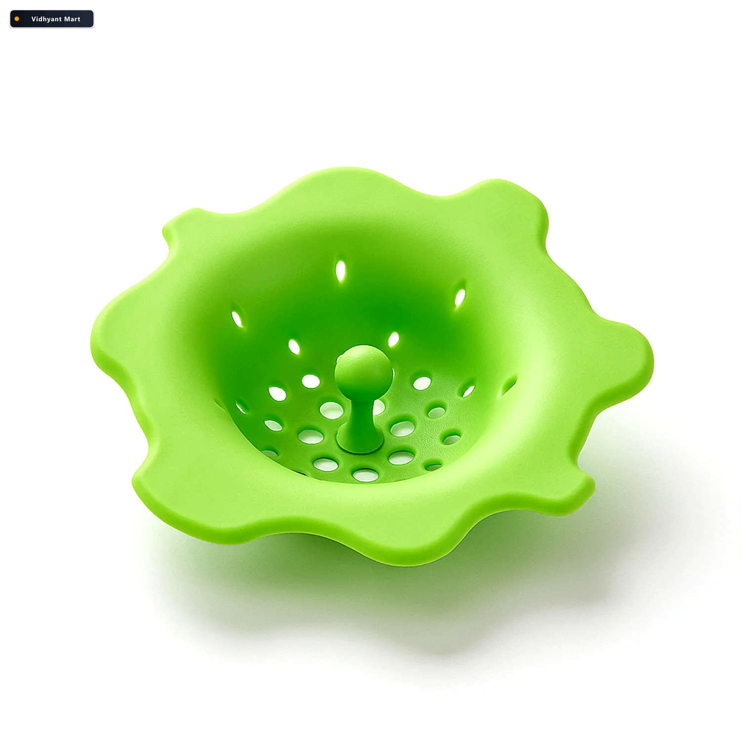 Vidhyant Mart Silicone Sink Strainer Flexible Anti Clog Hair Cat 4