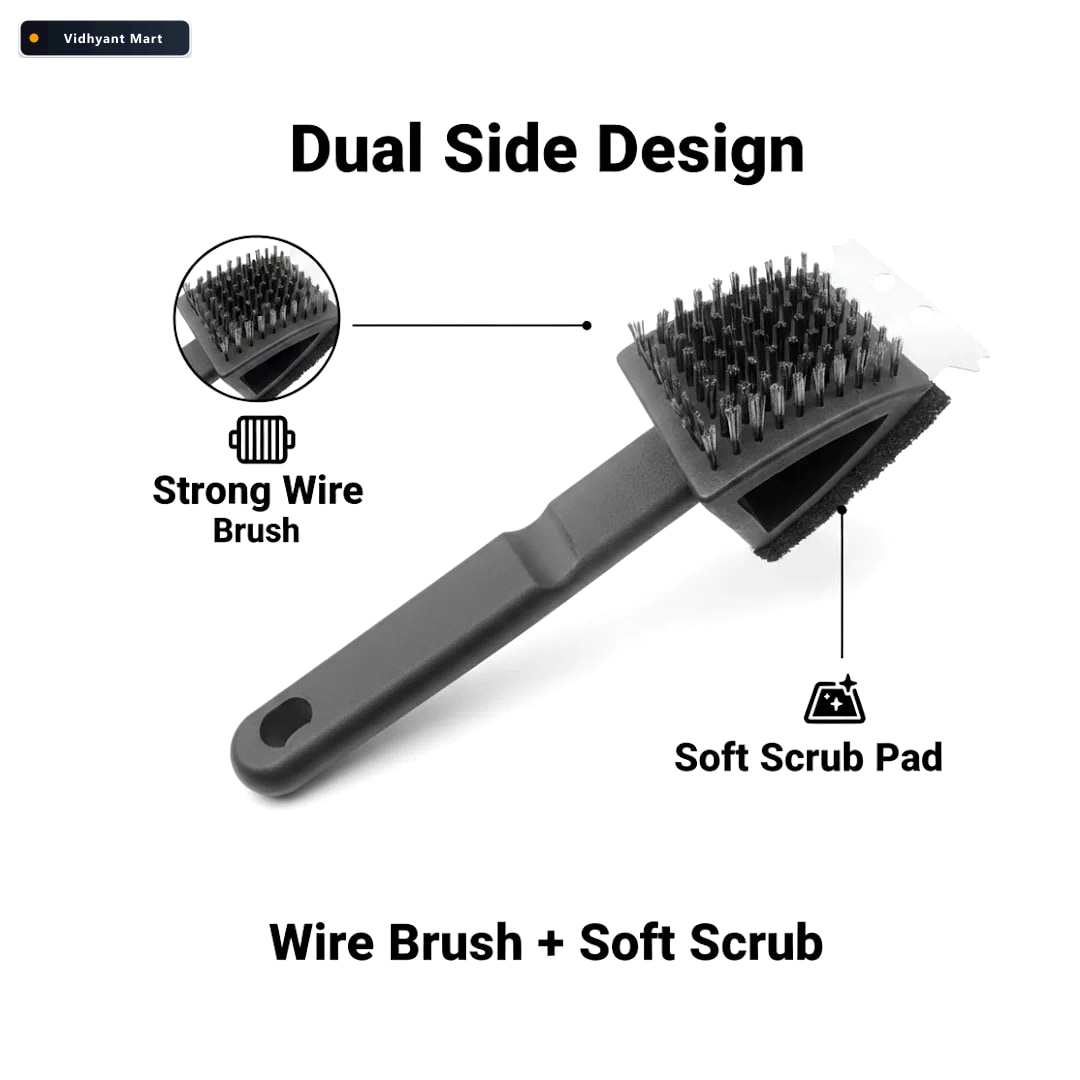 Vidhyant Mart Silicone Toilet Brush Deep Cleaning Hygienic Holde 2