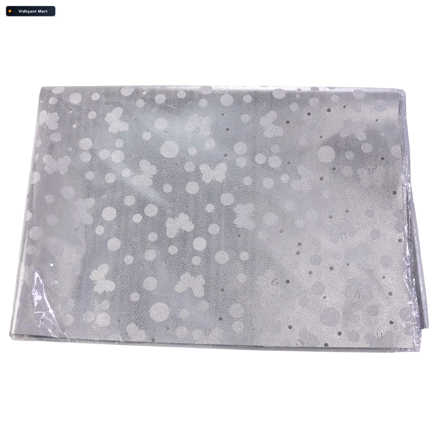 Vidhyant Mart Silver Decorative Gift Wrapping Paper Sheets 20 Pi 4