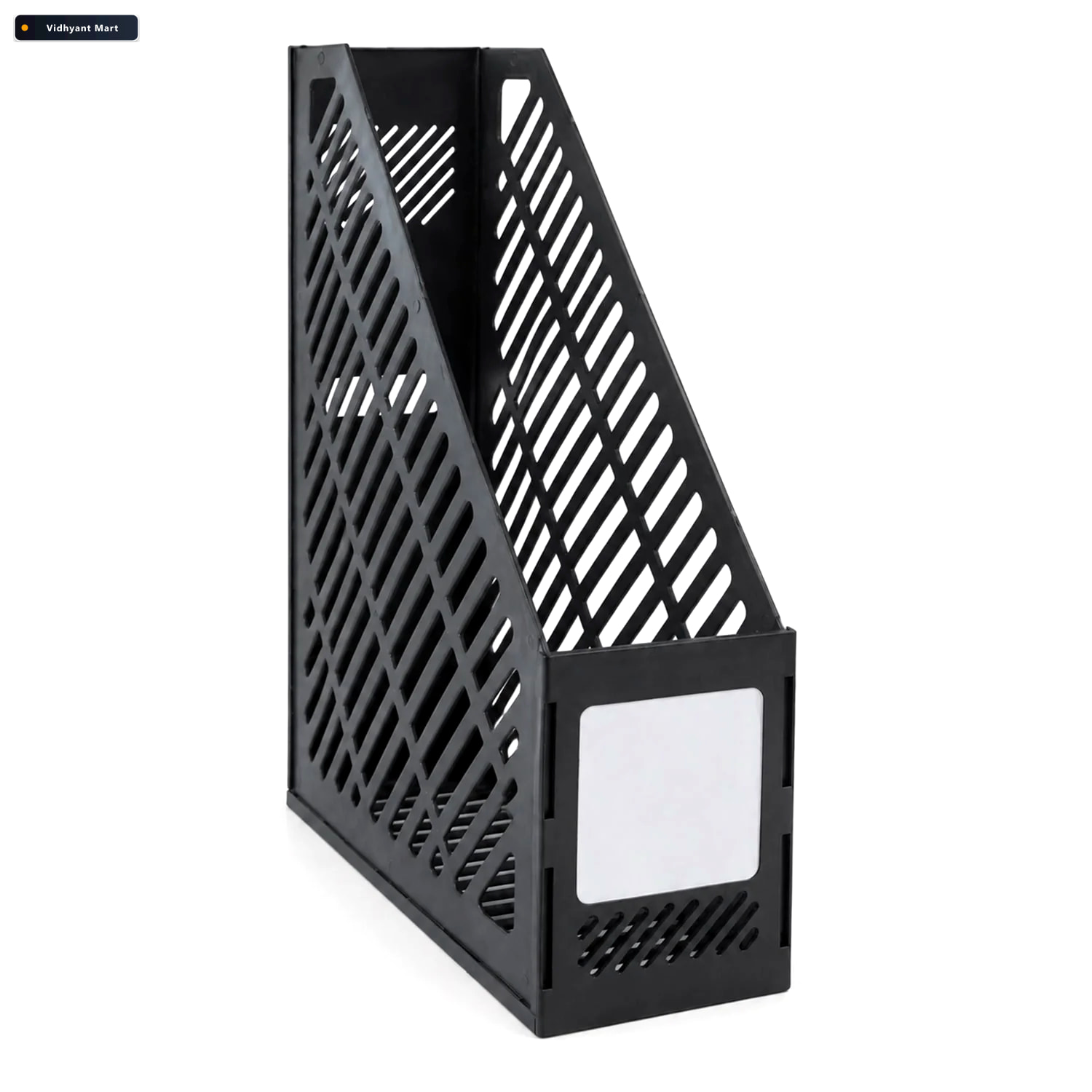 Vidhyant Mart Single Compartment Plastic Desk Document Stand Fil 4