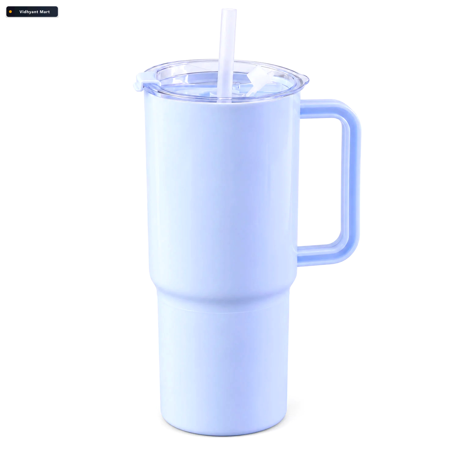 Vidhyant Mart Sipora Travel Tumbler 750ml With Reusable Straw An 4
