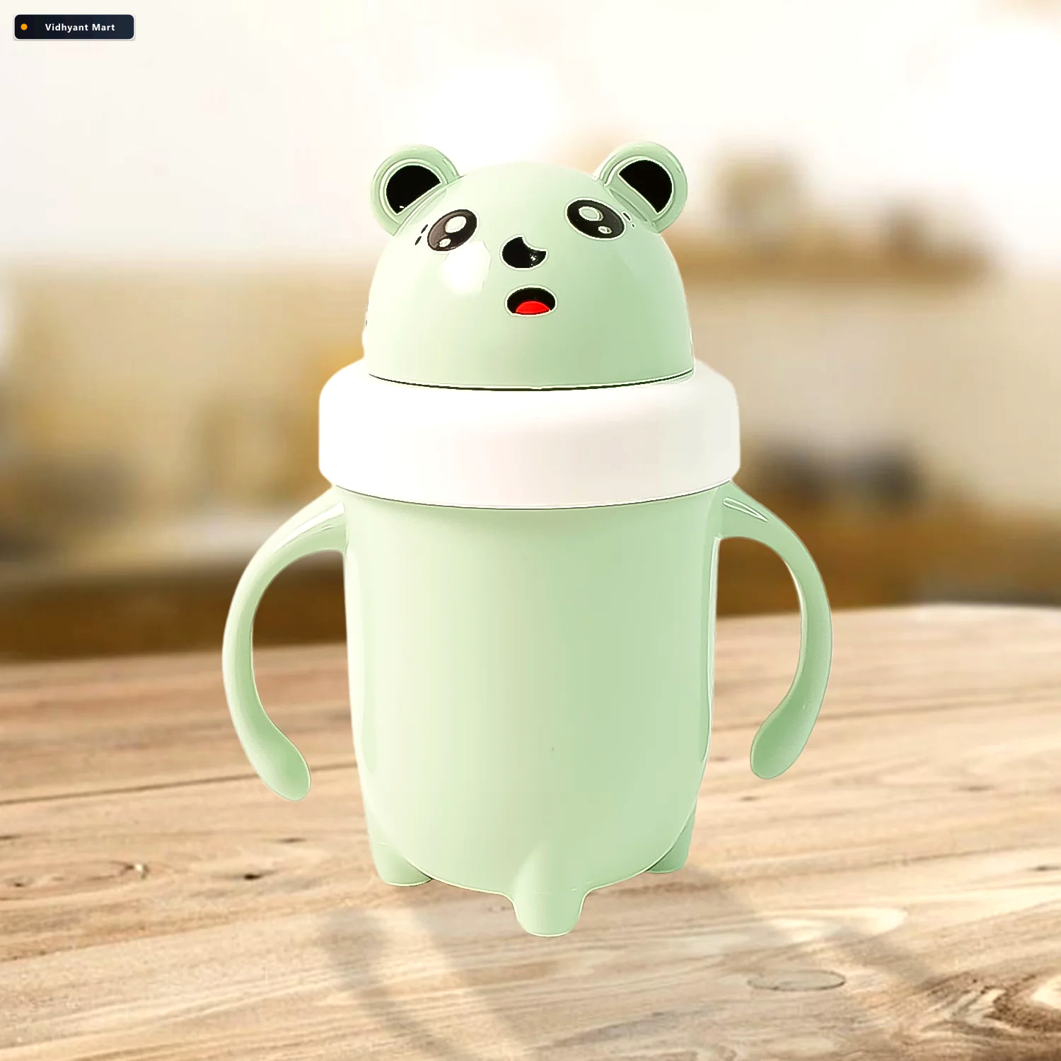 Vidhyant Mart Sipper Baby Training Cup Leak Spill Proof 300ml Ha 1