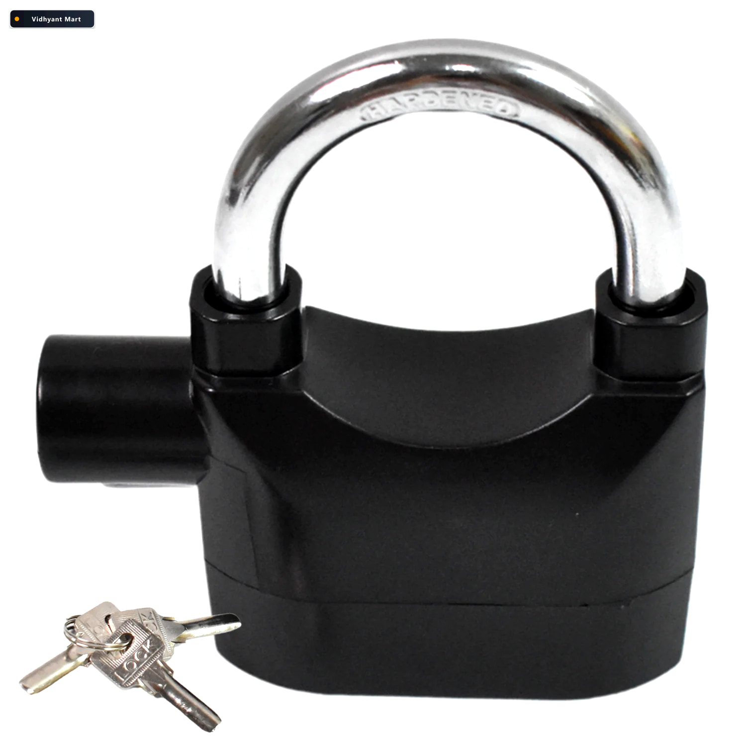 Vidhyant Mart Siren Alarm Lock Waterproof Anti Theft Padlock Vel 4