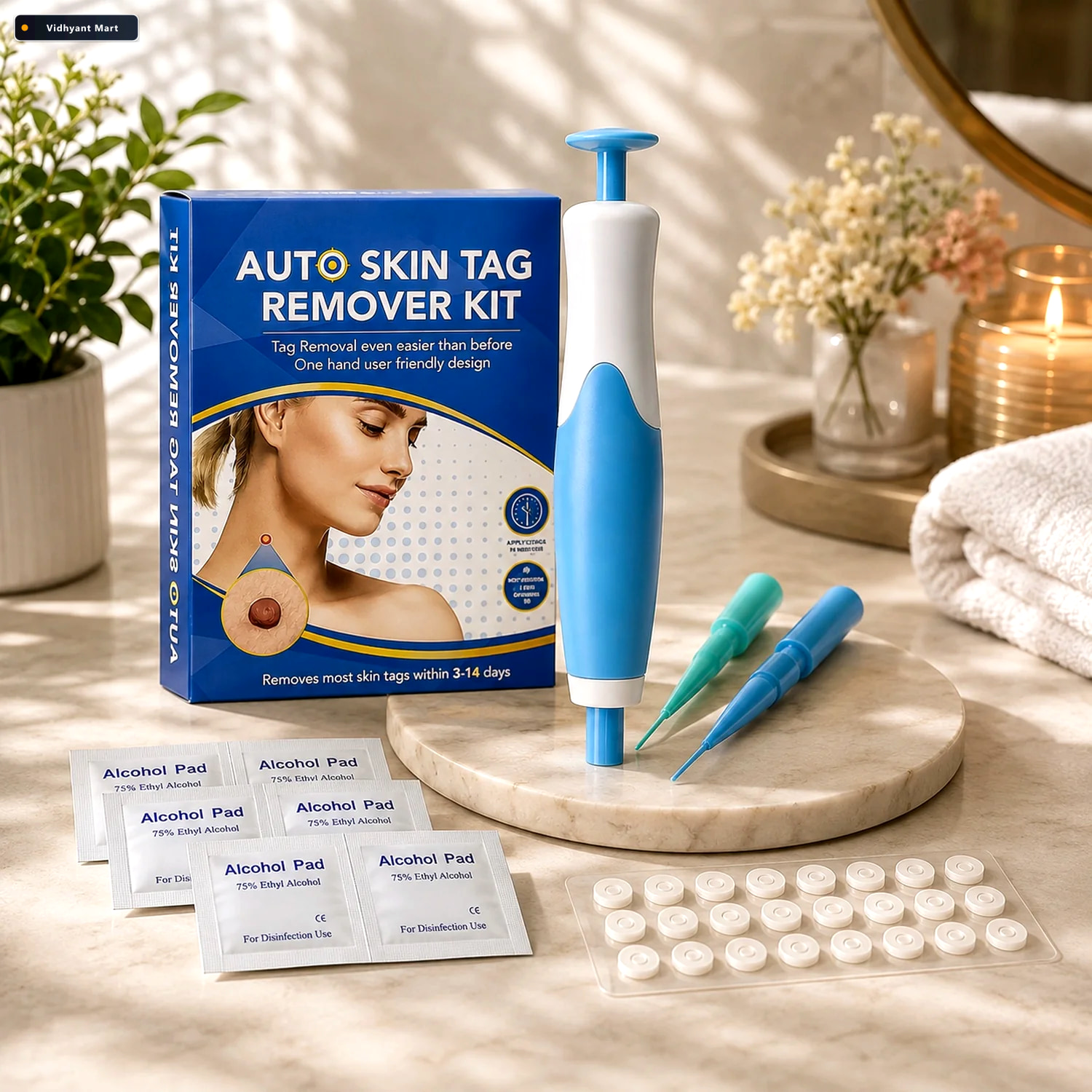 Vidhyant Mart Skin Tag Remover Kit 2 In 1 Painless Home Use Arri 1
