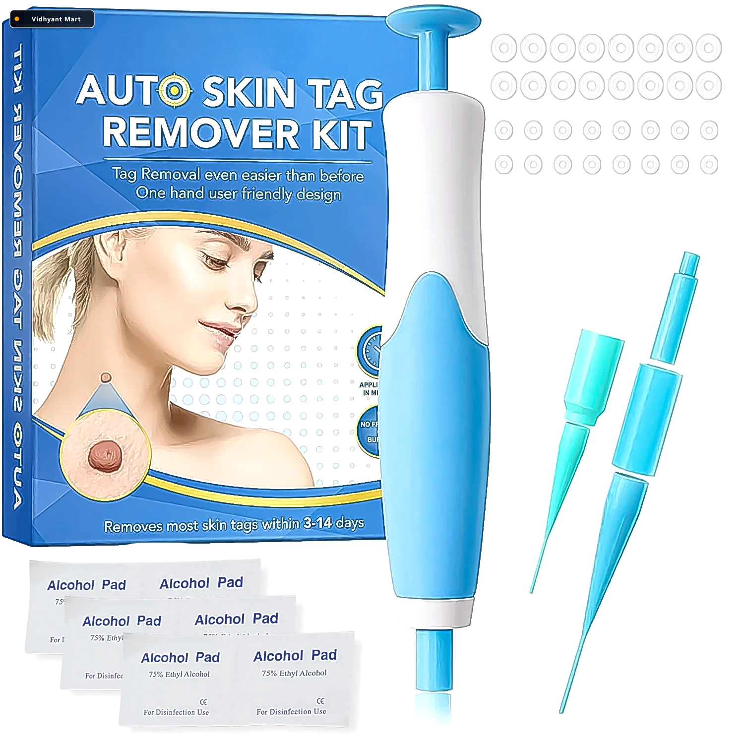 Vidhyant Mart Skin Tag Remover Kit 2 In 1 Painless Home Use Arri 2