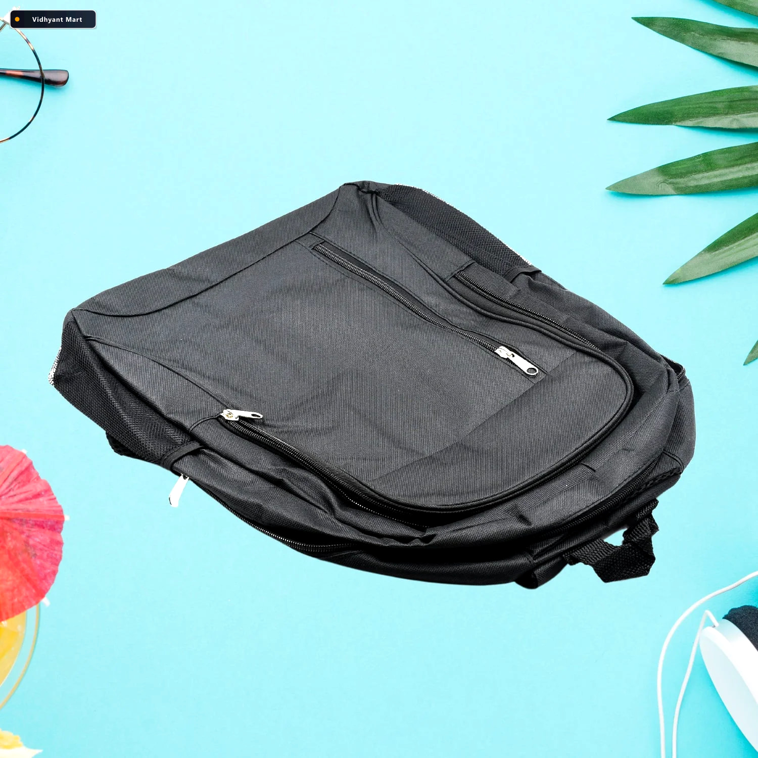 Vidhyant Mart Slim Durable Water Resistant Unisex Laptop Backpac 2