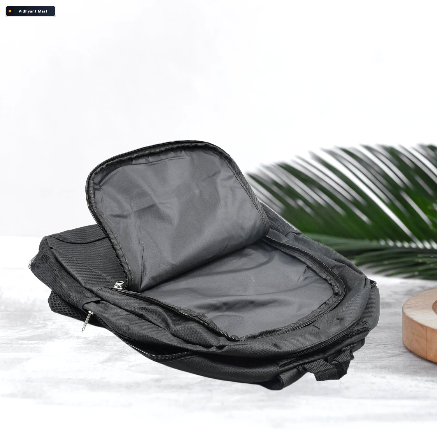 Vidhyant Mart Slim Durable Water Resistant Unisex Laptop Backpac 3
