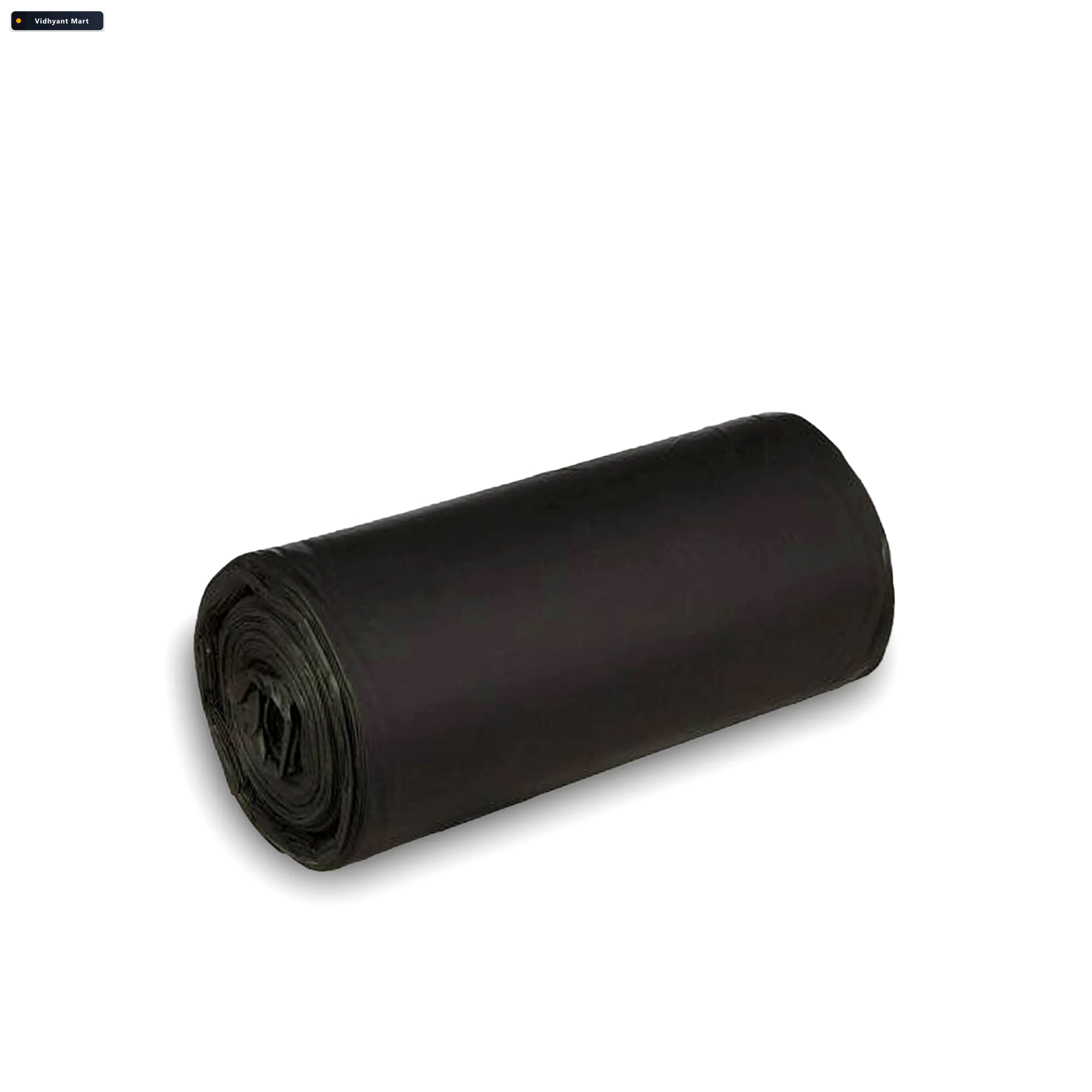 Vidhyant Mart Small Garbage Bags Heavy Duty Black 17x19 Inch Fer 3